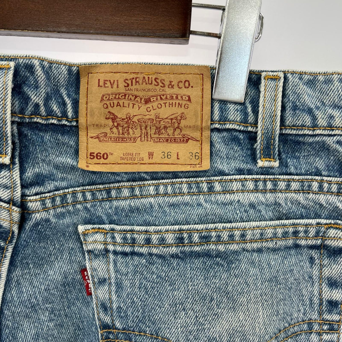 デニムパンツ 90s 560 USA製 ｻｯｸｽ