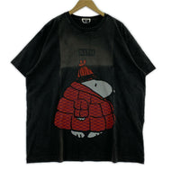 半袖Ｔシャツ KITH×PEANUTS 25SS Puffer Vintage Tee Black XXL ブラック