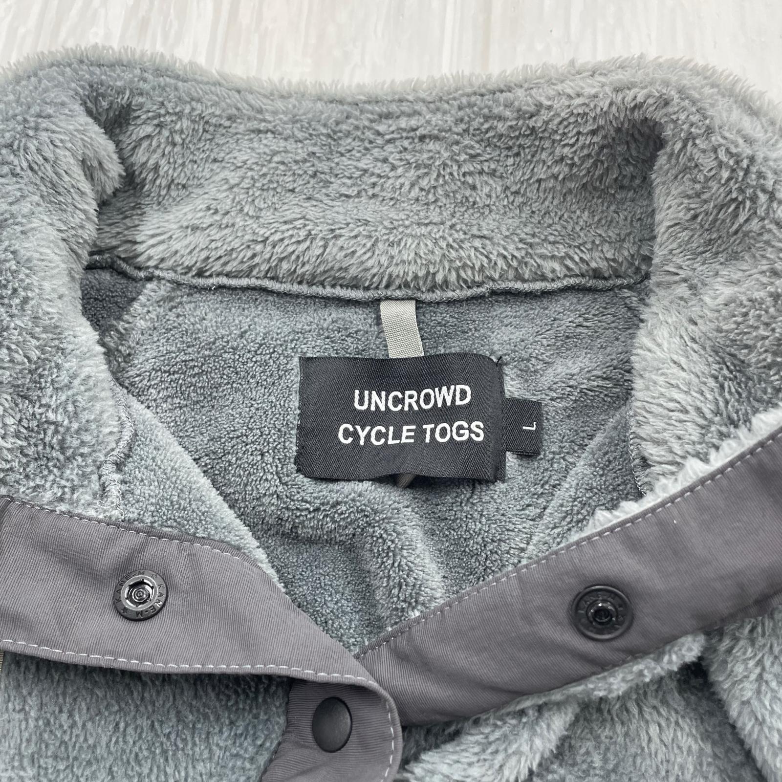 ジャケット UNCROWD CYCLE TOGS ｽﾅｯﾌﾟﾌﾘｰｽ L L グレー