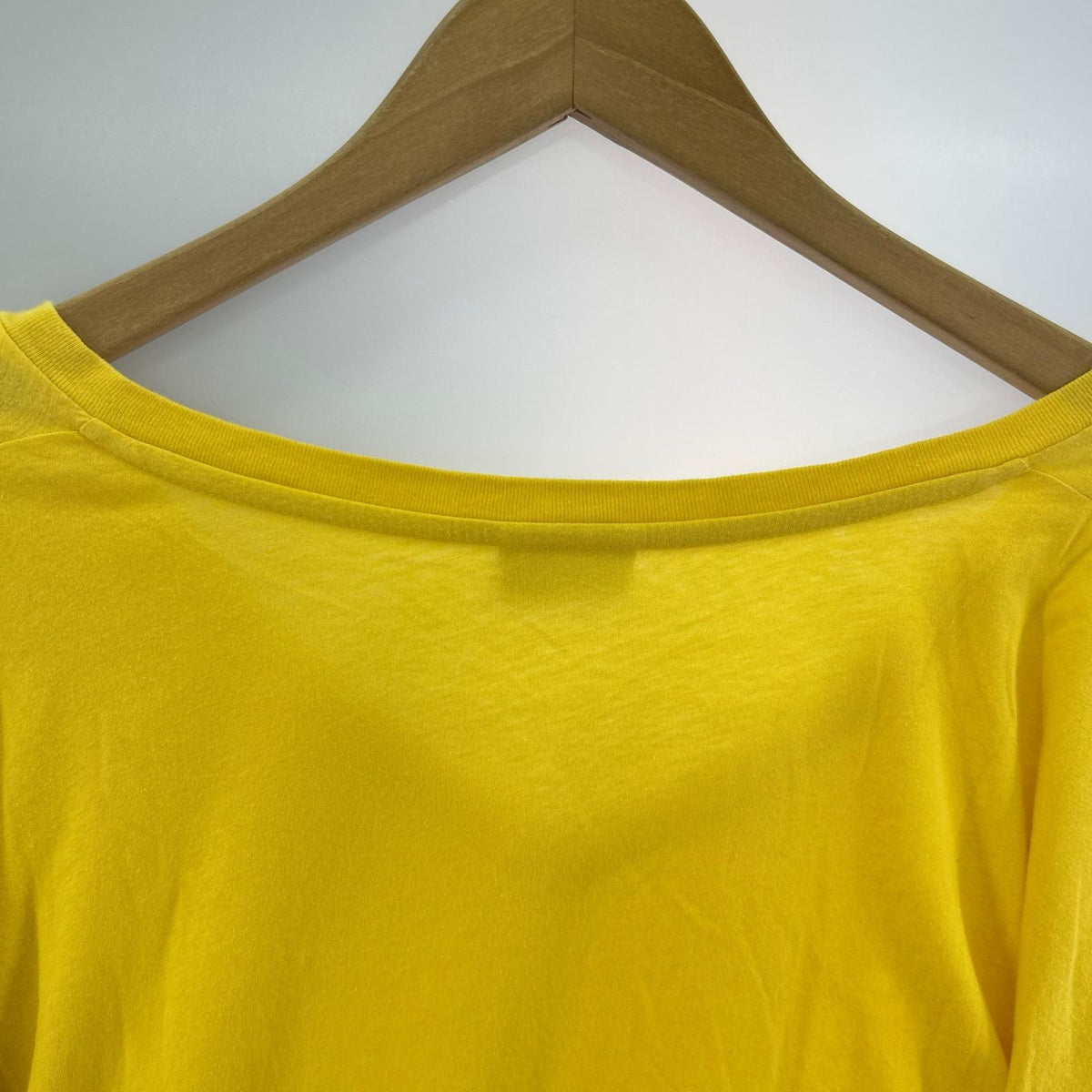 半袖Ｔシャツ 5分袖ﾄﾞﾙﾏﾝｽﾘｰﾌﾞｶｯﾄｿｰ 黄 S S