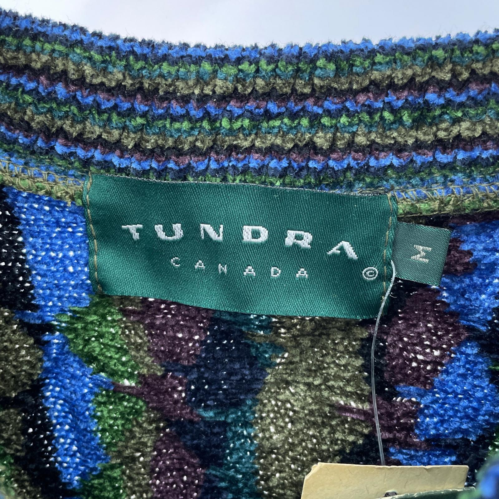 ニット TUNDRA 3Dﾆｯﾄ ﾏﾙﾁｶﾗｰ M マルチカラー