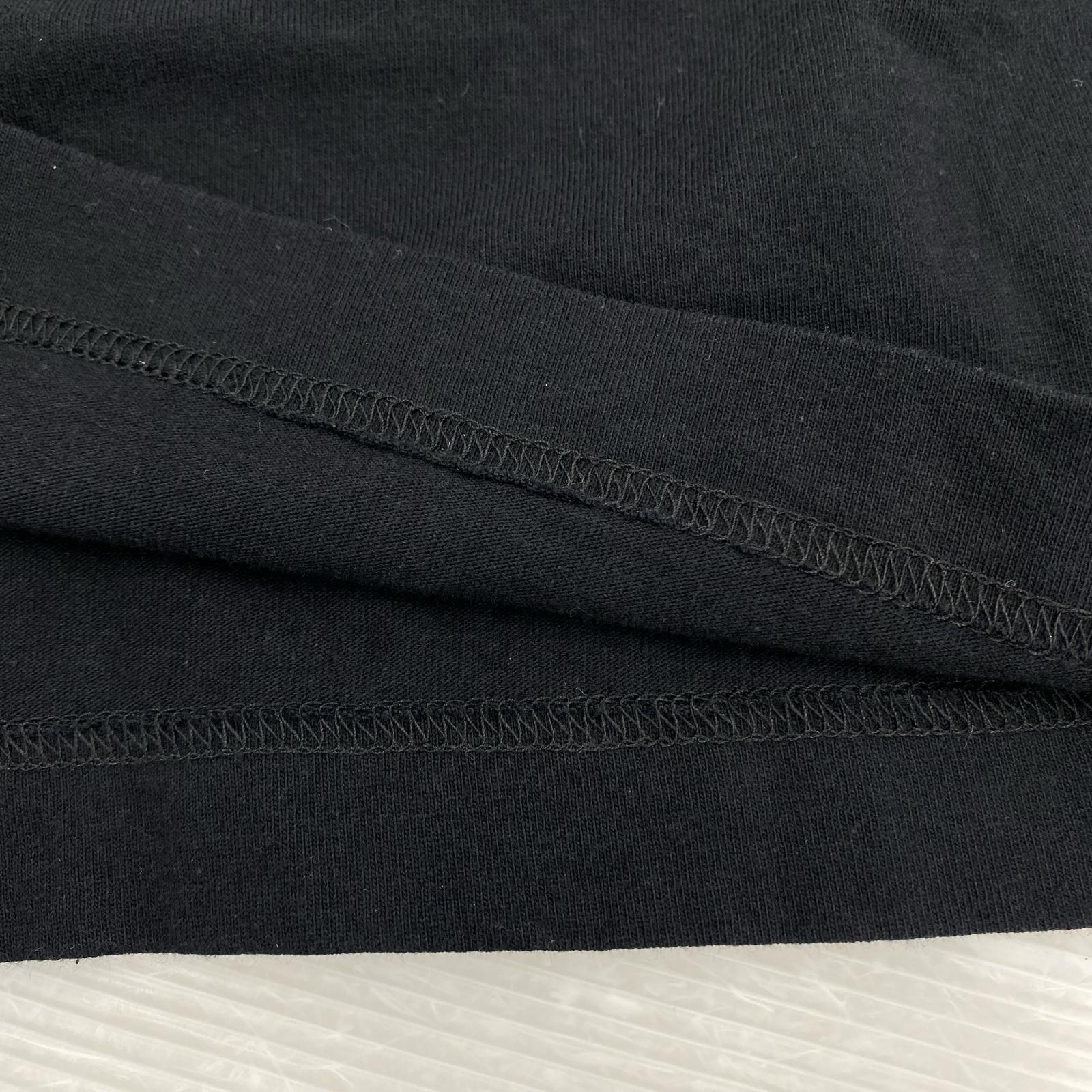 半袖Ｔシャツ プリントTee (XXS) ブラック