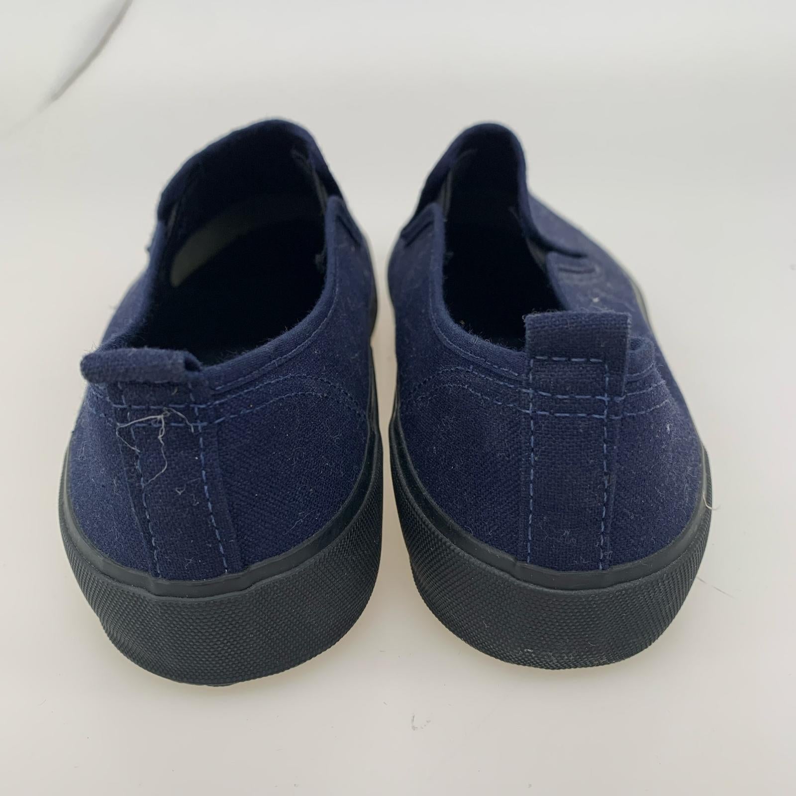 シューズ HOMME PLUS スリッポン　紺 26cm (US8 UK7 1/2 EU42)