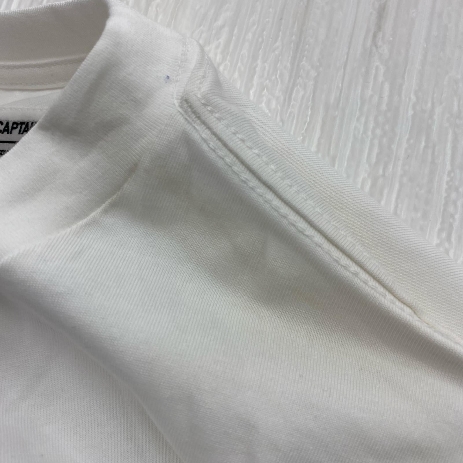 長袖Ｔシャツ Captains Helm SEVWN A WEEK ﾌﾟﾘﾝﾄﾛﾝTee 白 (L) L ホワイト