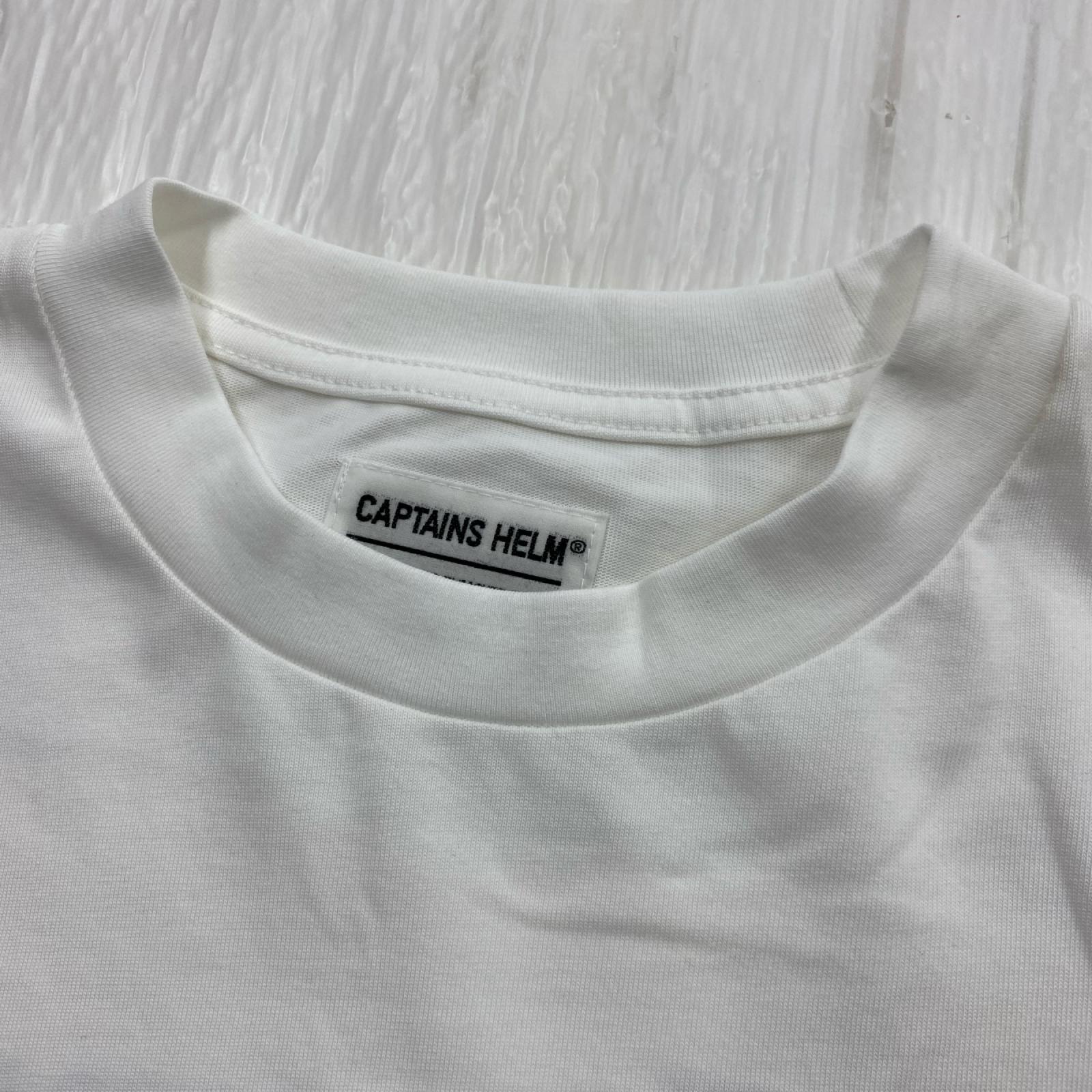 長袖Ｔシャツ Captains Helm SEVWN A WEEK ﾌﾟﾘﾝﾄﾛﾝTee 白 (L) L ホワイト