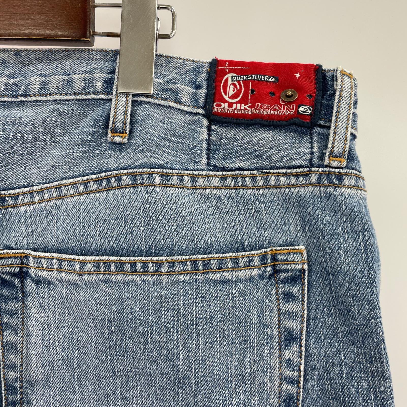 デニムパンツ 90s バギーデニム 40 ブルー