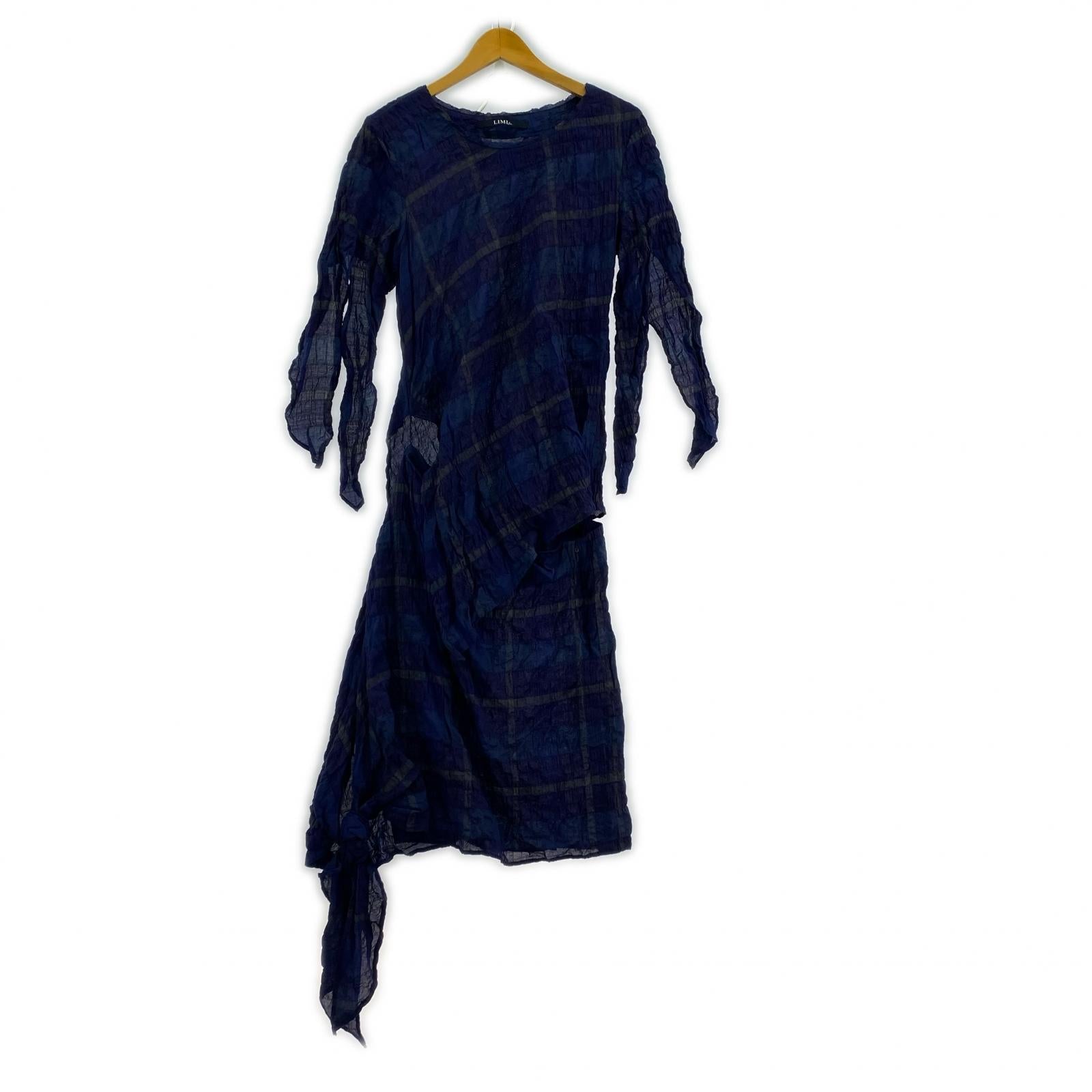 ワンピース LIMI feu. PLAID RIBBON DRESS 2 LP-D09-222