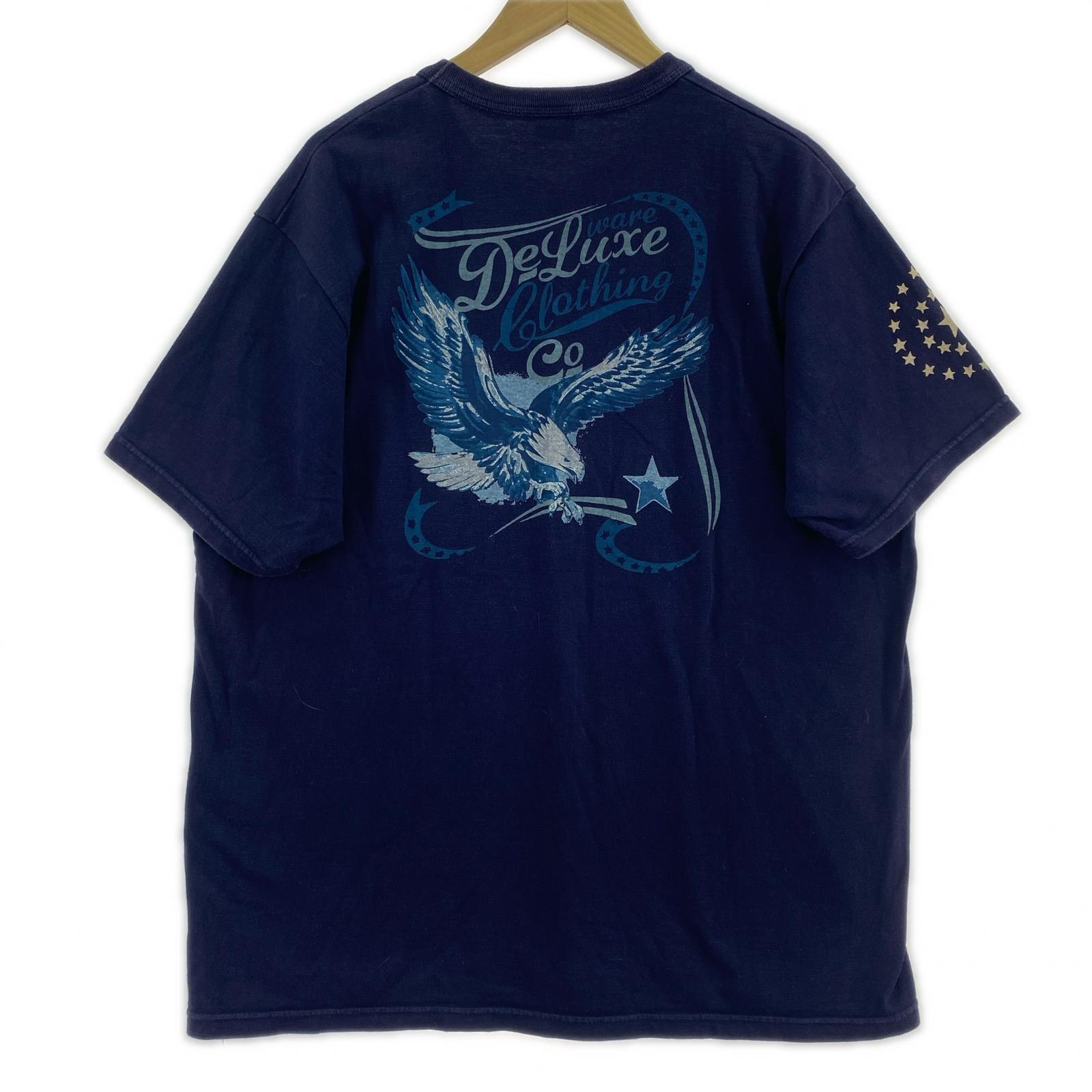 半袖Ｔシャツ Deluxewear/BRG-19A/紺 L ネイビー