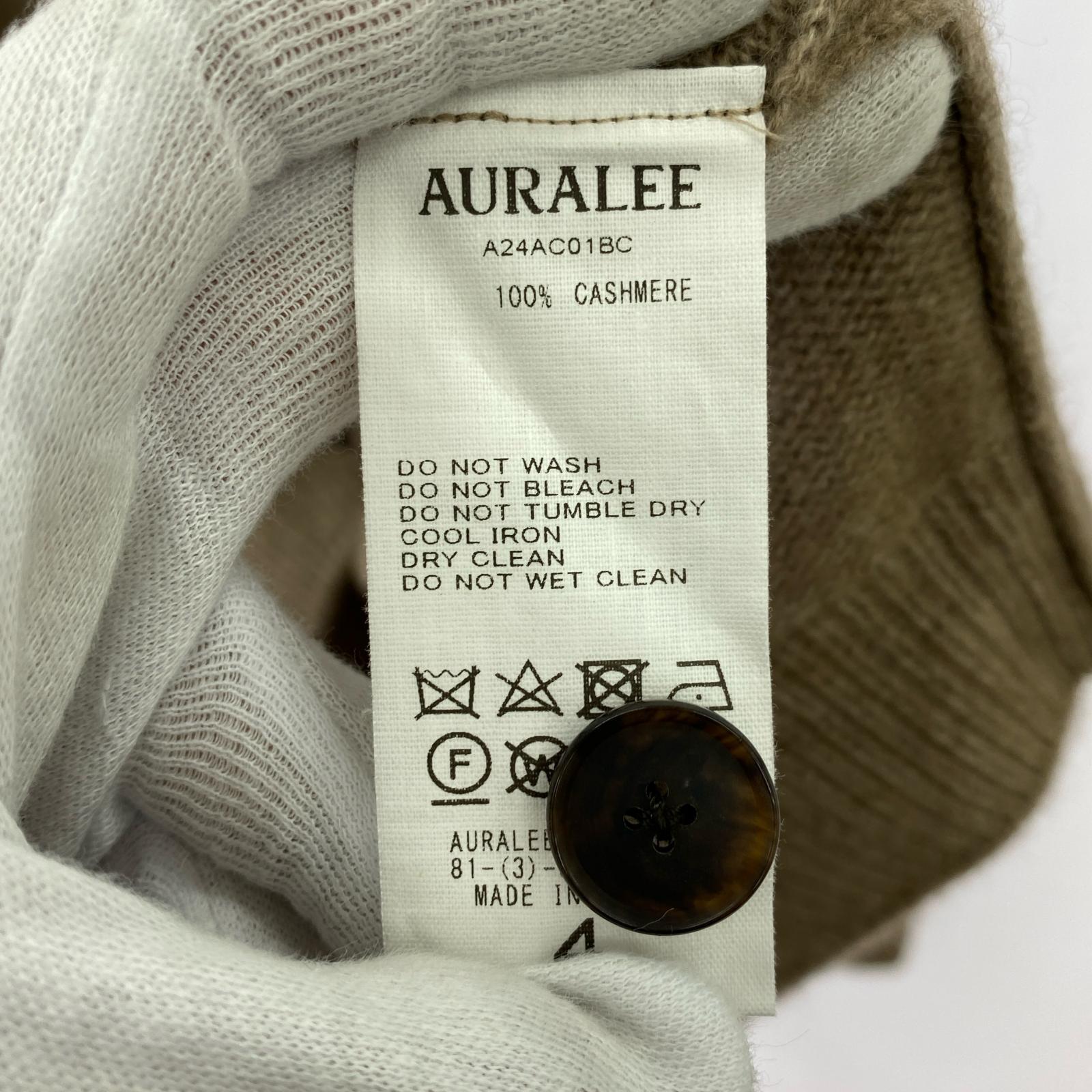 カーディガン CASHMERE KNIT/4/ベージュ/A24AC01BC 4 ベージュ