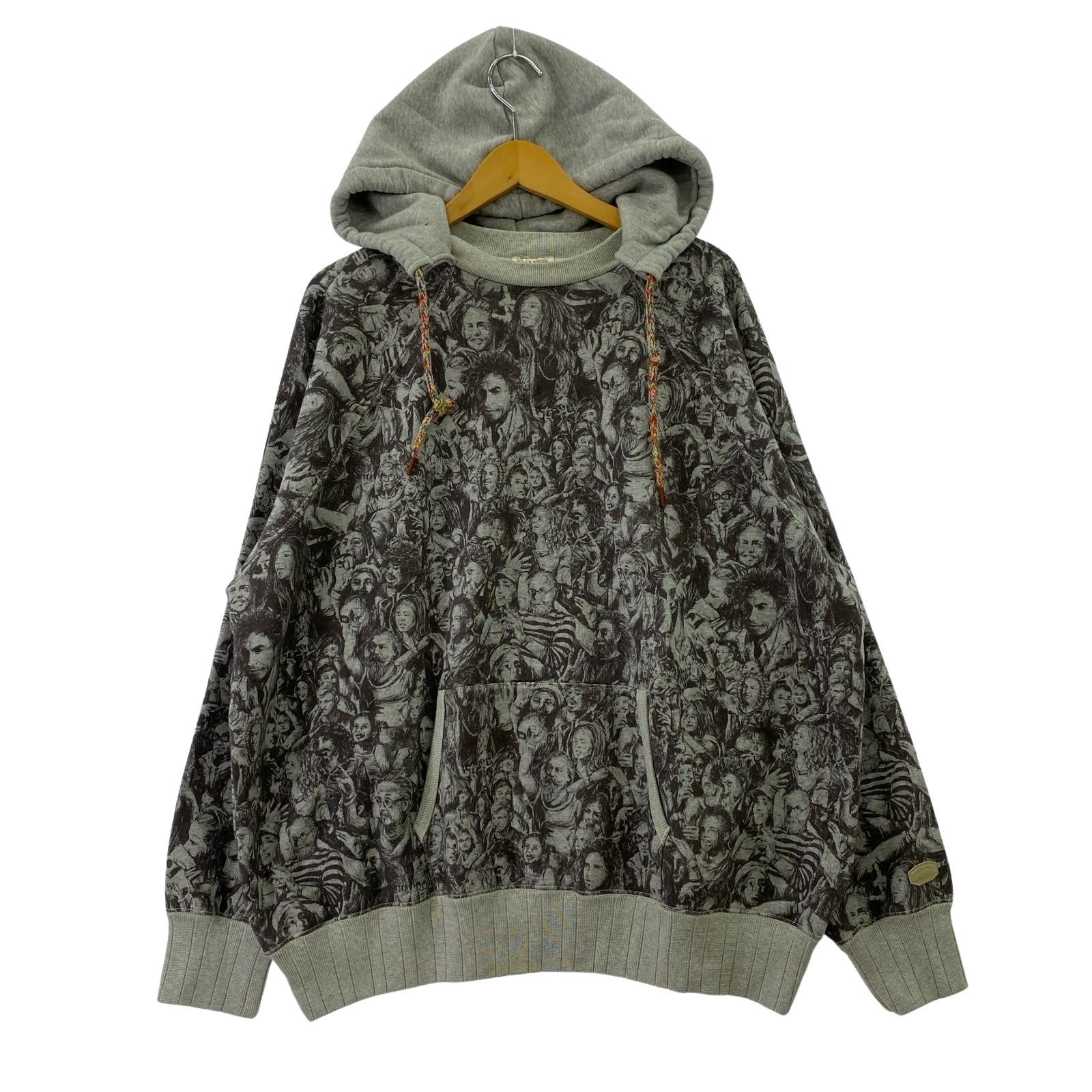 パーカー 24AW/ELLIOTT/L/総柄/NN-2201J14 L グレー