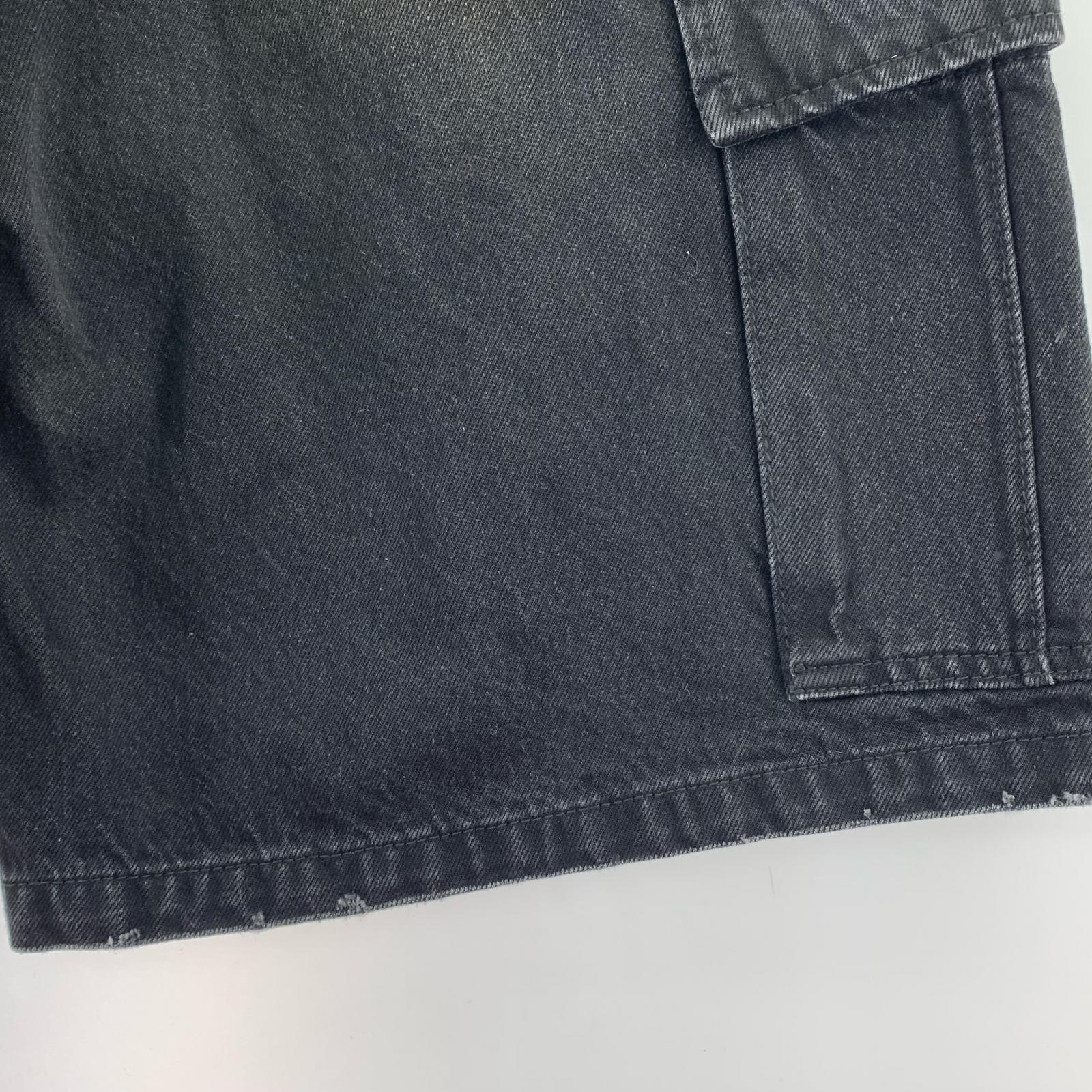 ショートパンツ AFB 　 BAGGY CARGO SHORTS（L) L ブラック