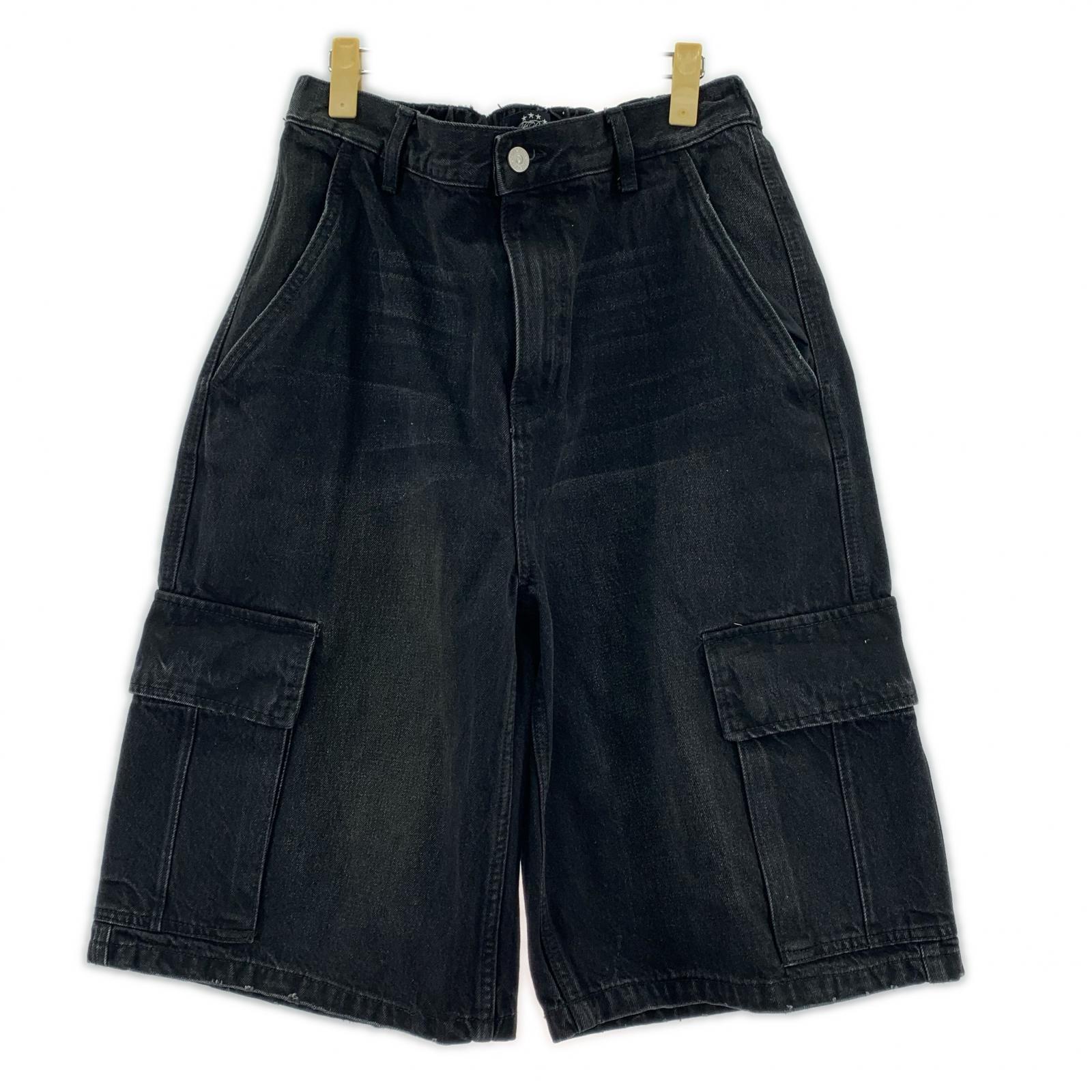 ショートパンツ AFB 　 BAGGY CARGO SHORTS（L) L ブラック