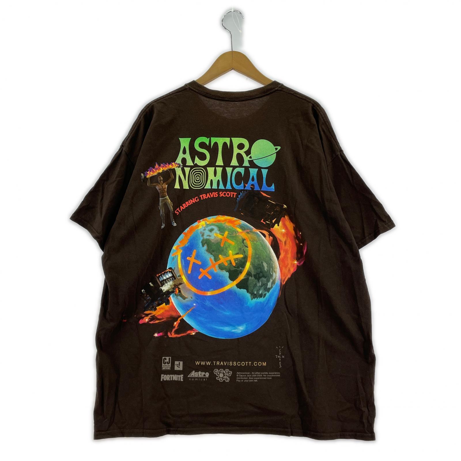 半袖Ｔシャツ astro world fortnite Tee/XL ブラウン