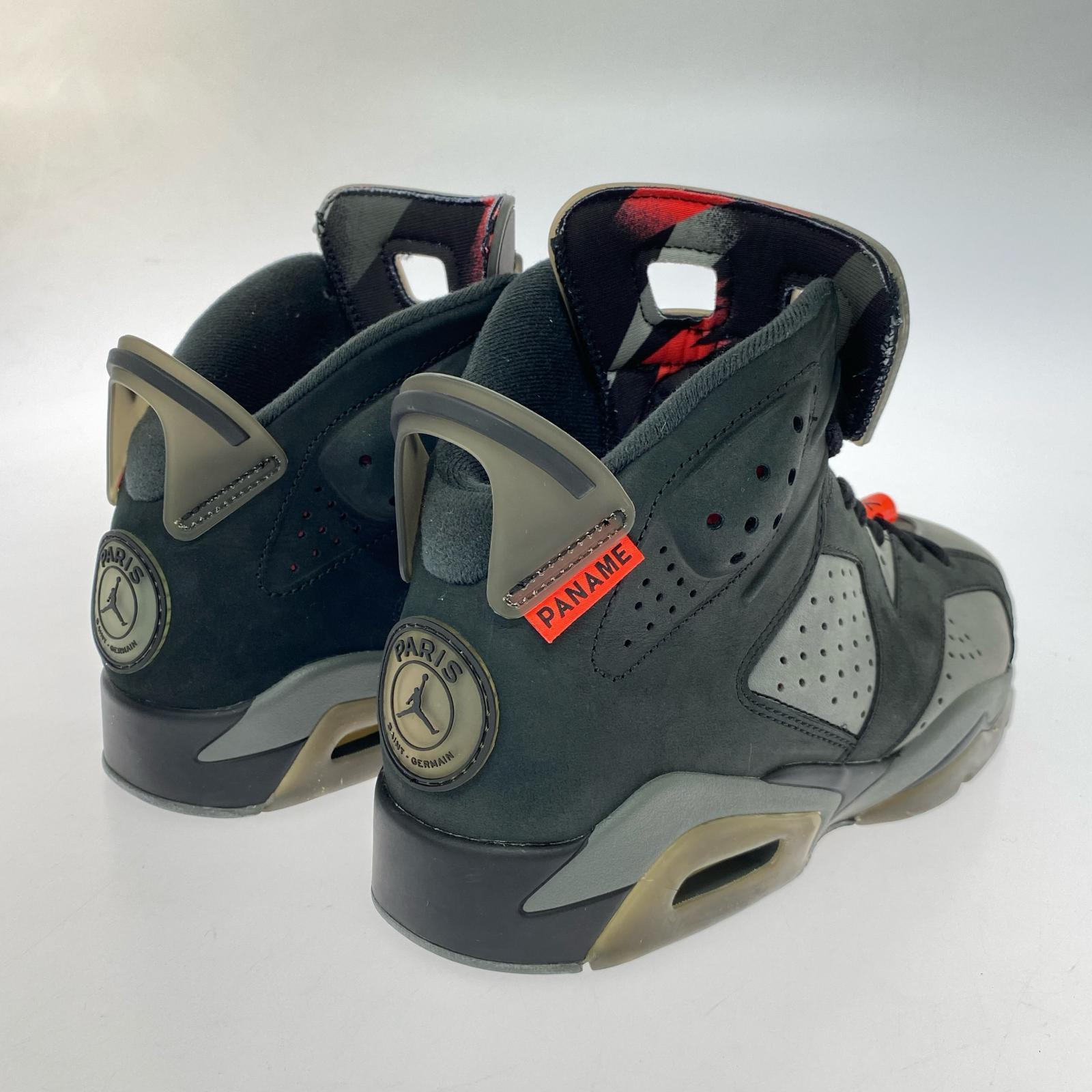 スニーカー ×PARIS SAINT GERMAIN AIR JORDAN 6 27cm 27cm (US9 UK8 1/2 EU44) ブラック
