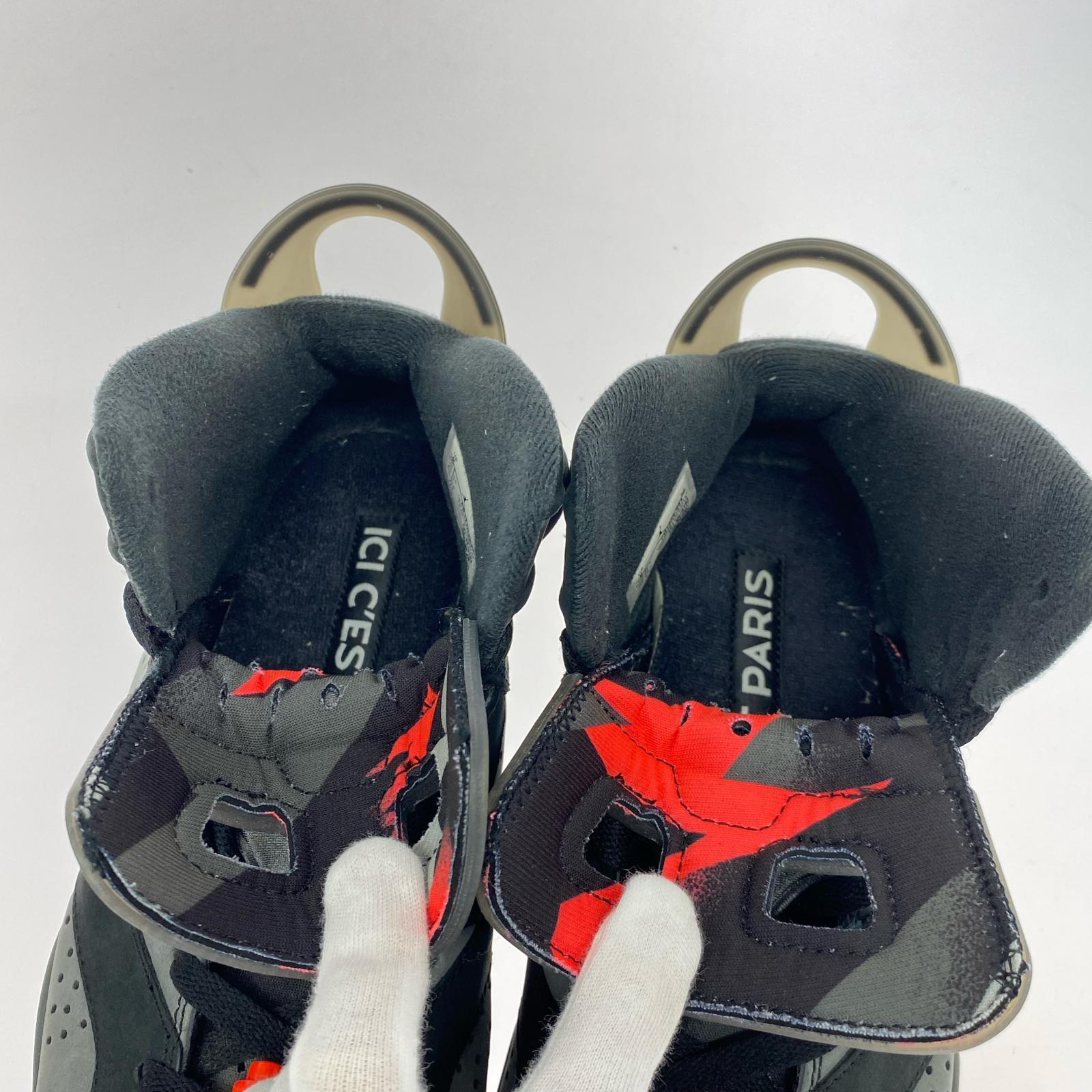 スニーカー ×PARIS SAINT GERMAIN AIR JORDAN 6 27cm 27cm (US9 UK8 1/2 EU44) ブラック