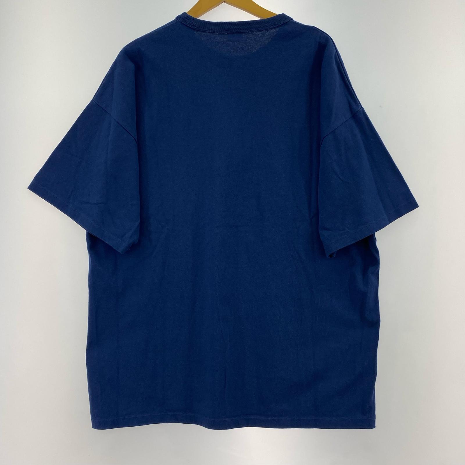 半袖Ｔシャツ ×SOPHNET. ロゴパッチ 青 (XL) ブルー