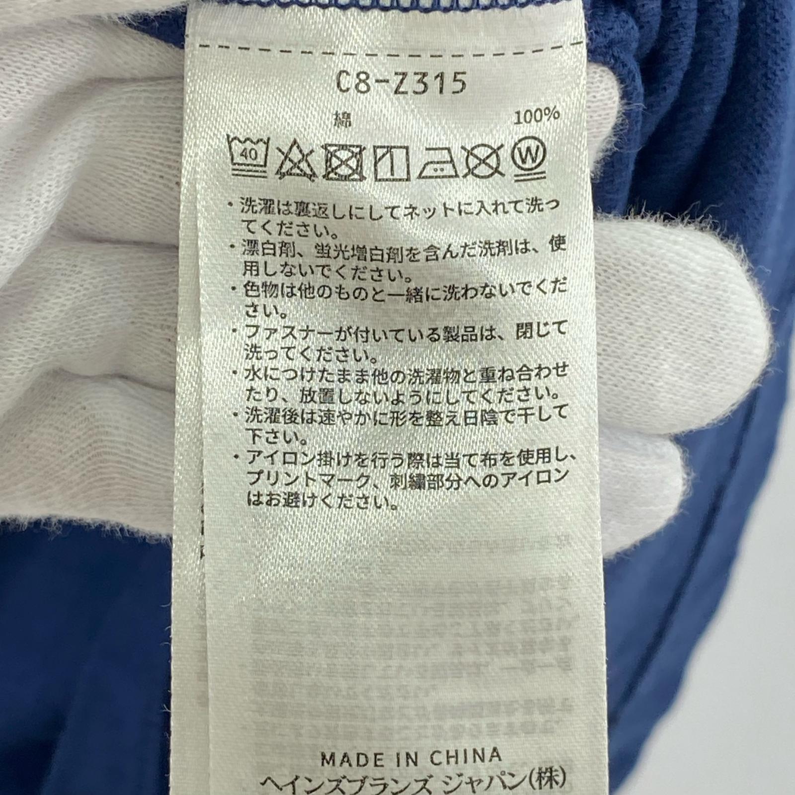半袖Ｔシャツ ×SOPHNET. ロゴパッチ 青 (XL) ブルー