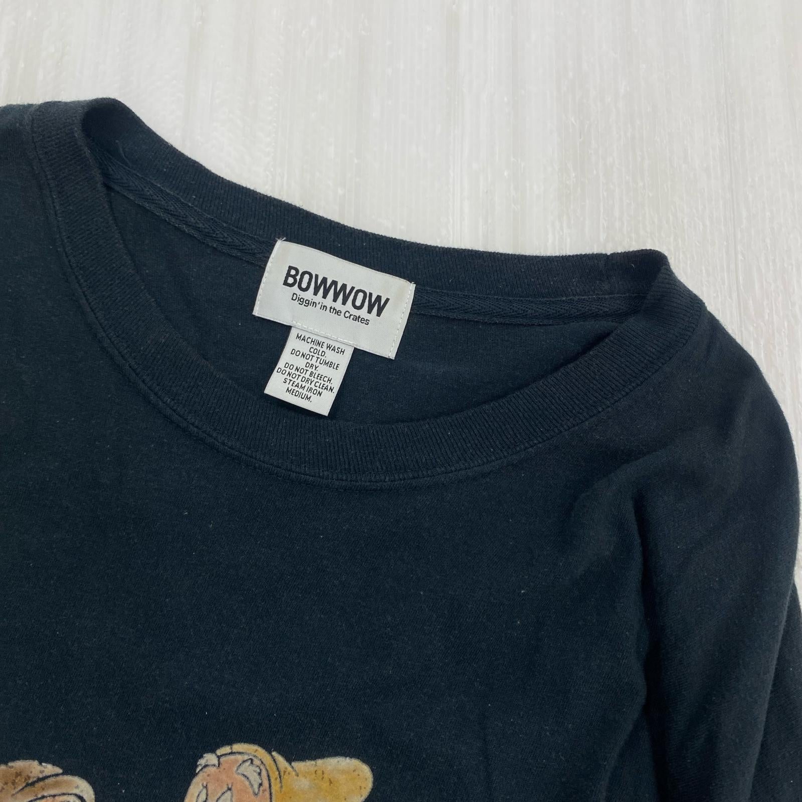 長袖Ｔシャツ 24SS SEVEN DWARFS LS SHIRTS BW2302-SDSS ブラック