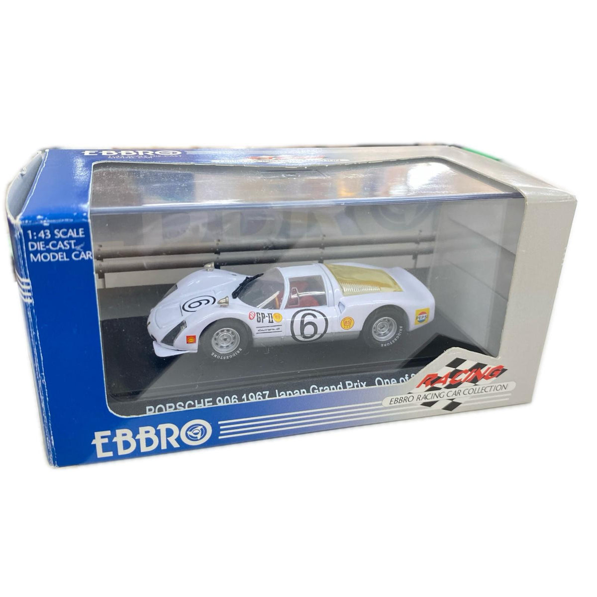 1/43 EBBRO Porsche 906 Japan GP スケールカー