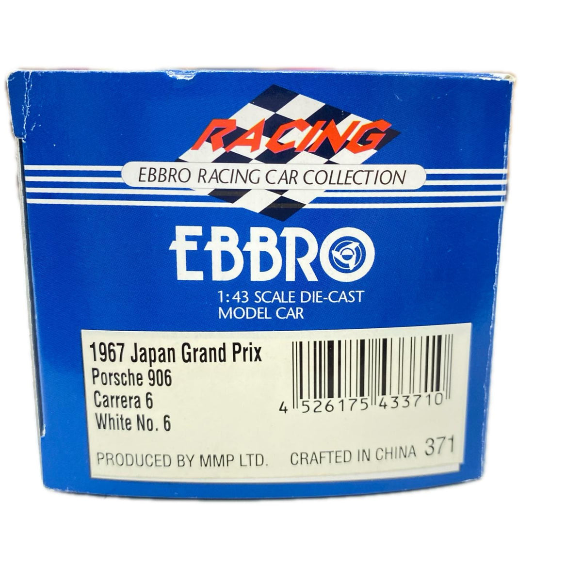 1/43 EBBRO Porsche 906 Japan GP スケールカー