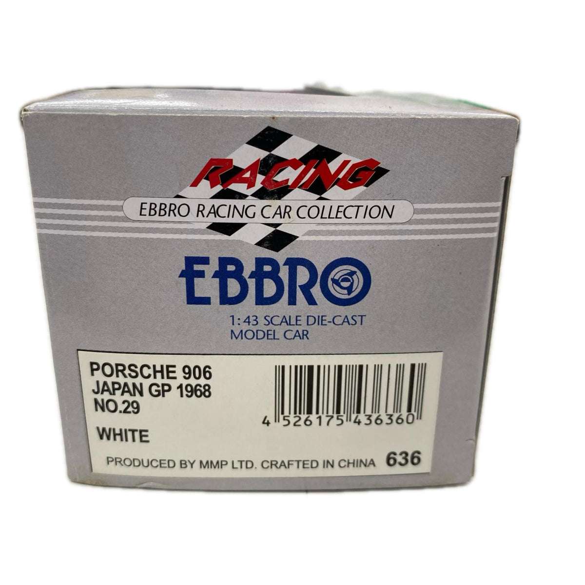 1/43 EBBRO Porsche 906 Japan GP 1968 スケールカー
