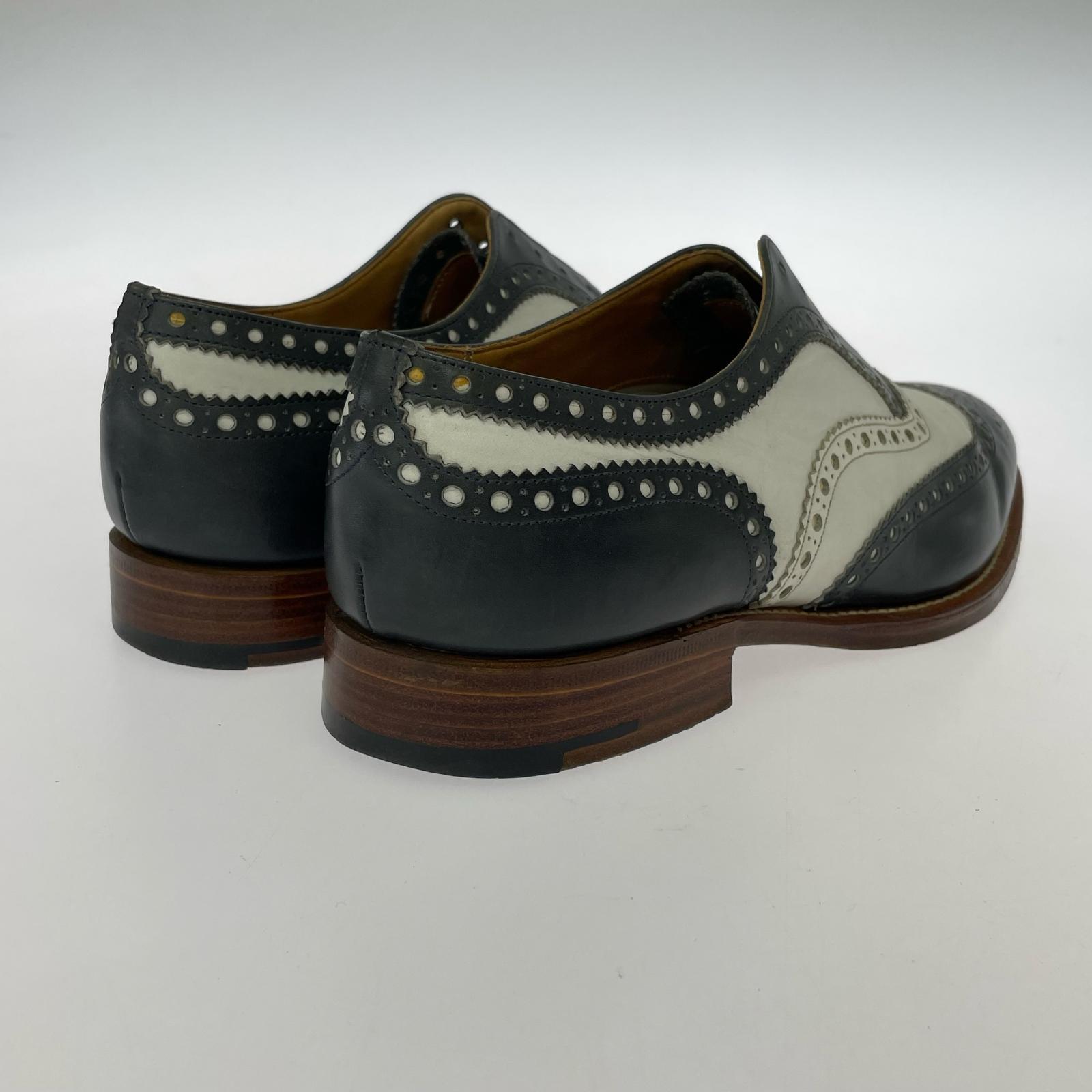 ブーツ DOWNTOWN スペクテイター ウイングチップ グレー