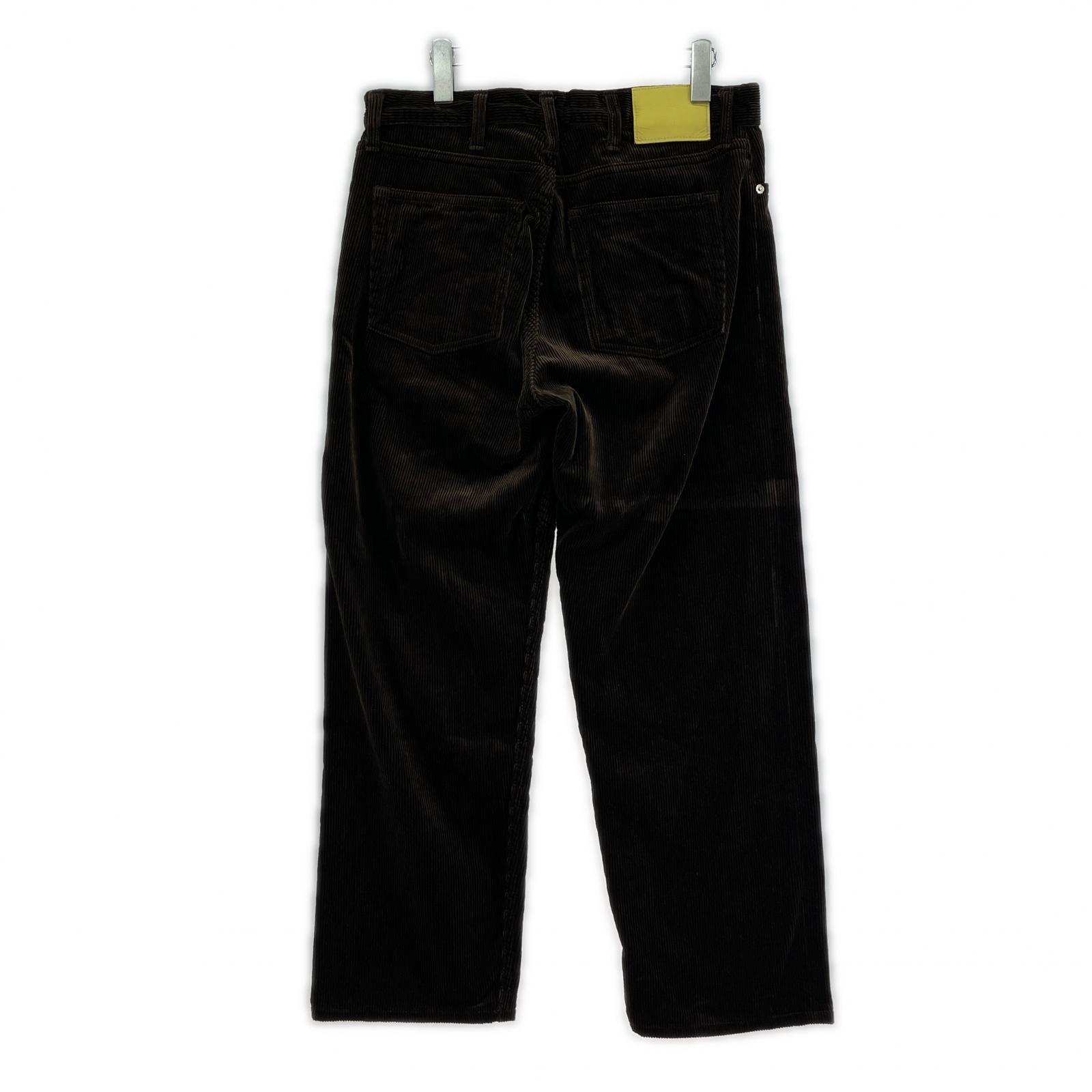 パンツ 23AW WIDE PANTS CORDYROY S S ブラウン