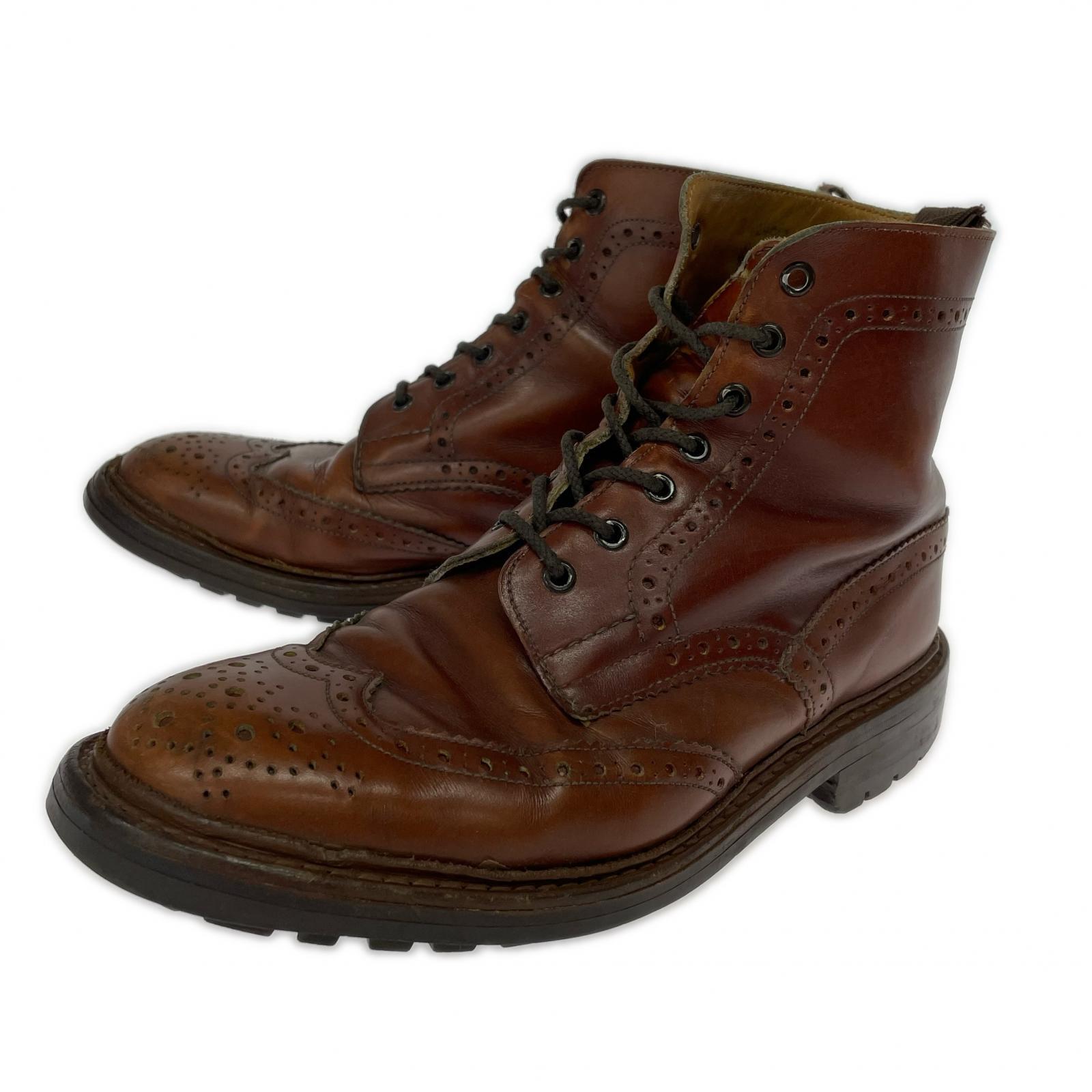 ブーツ Tricker's MALTON カントリーブーツ ブラウン