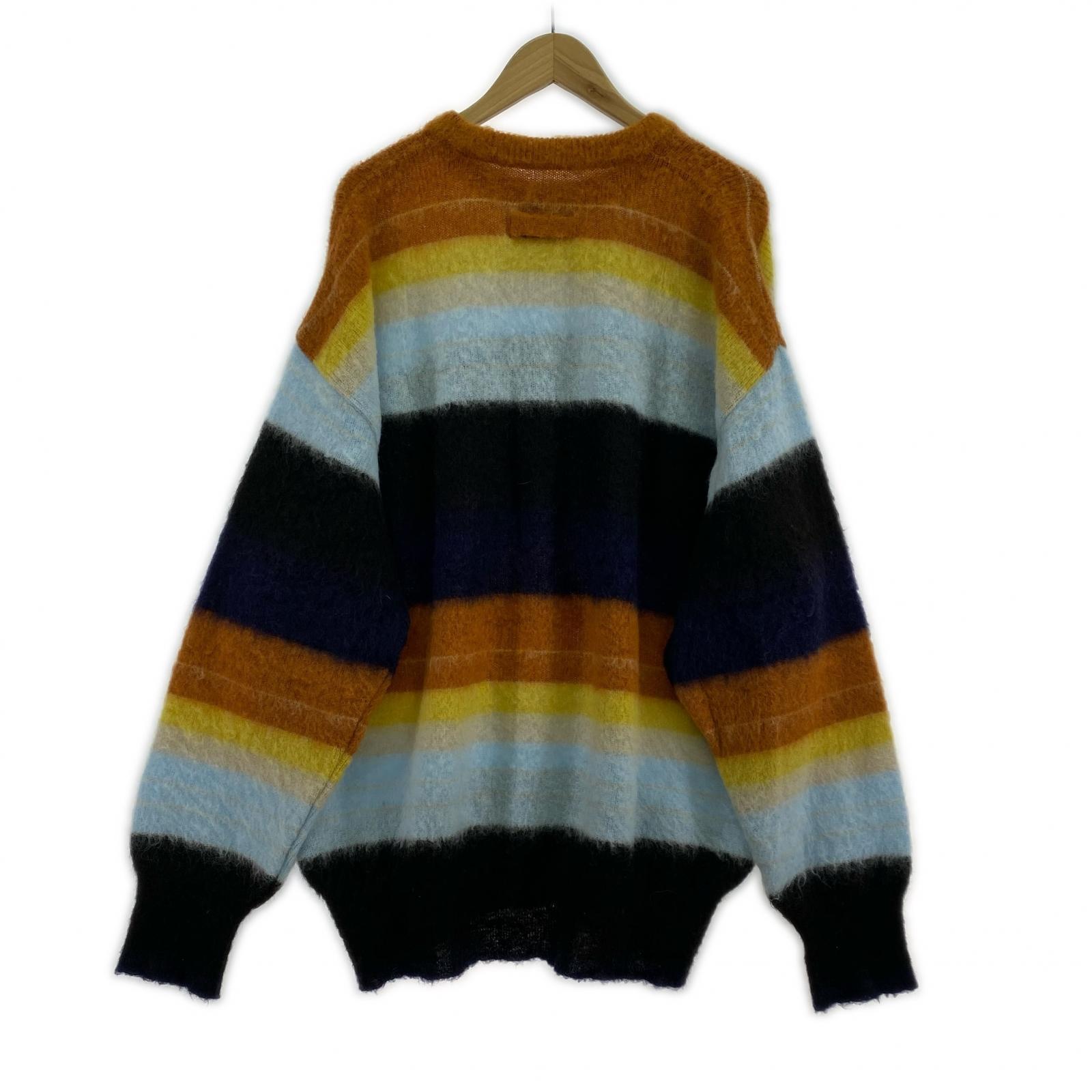 ニット COLOR COMBINATION MOHAIR (S) S マルチカラー