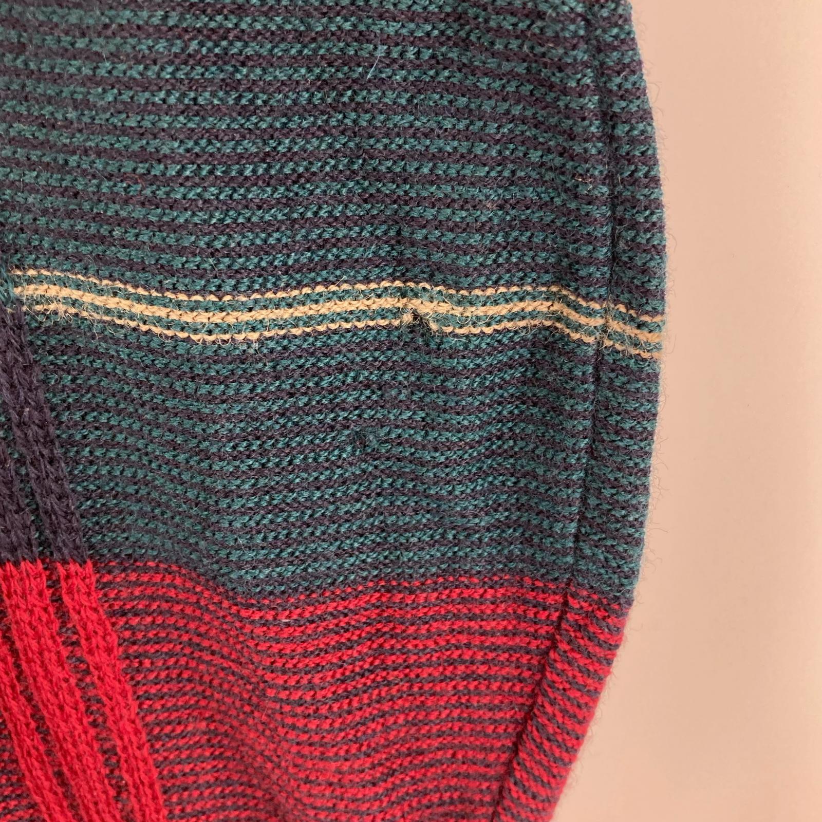 ニット チェックニット (XL)