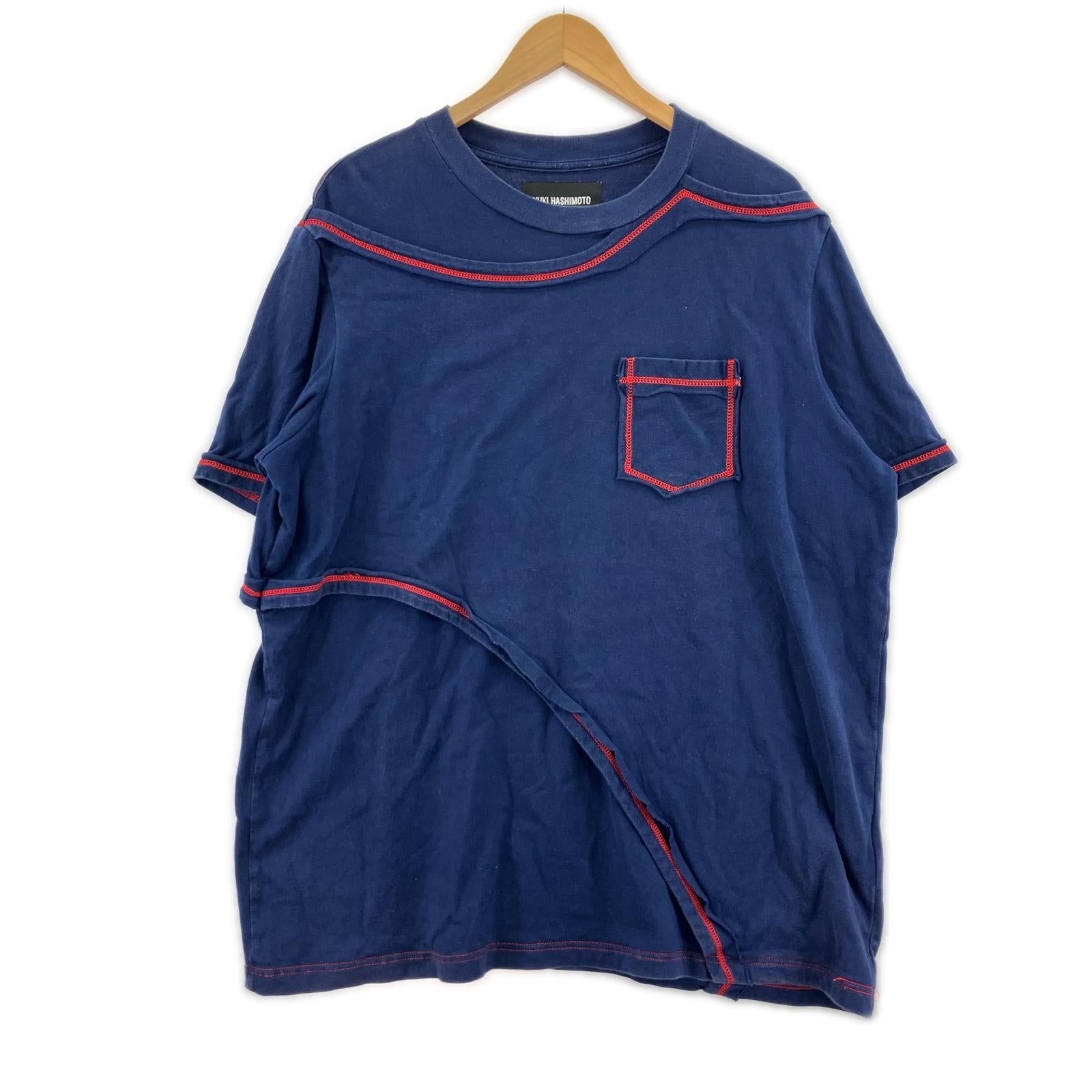 半袖Ｔシャツ YUKI HASHIMOTO CONTRAST LAYERED Tee M NVY M ネイビー