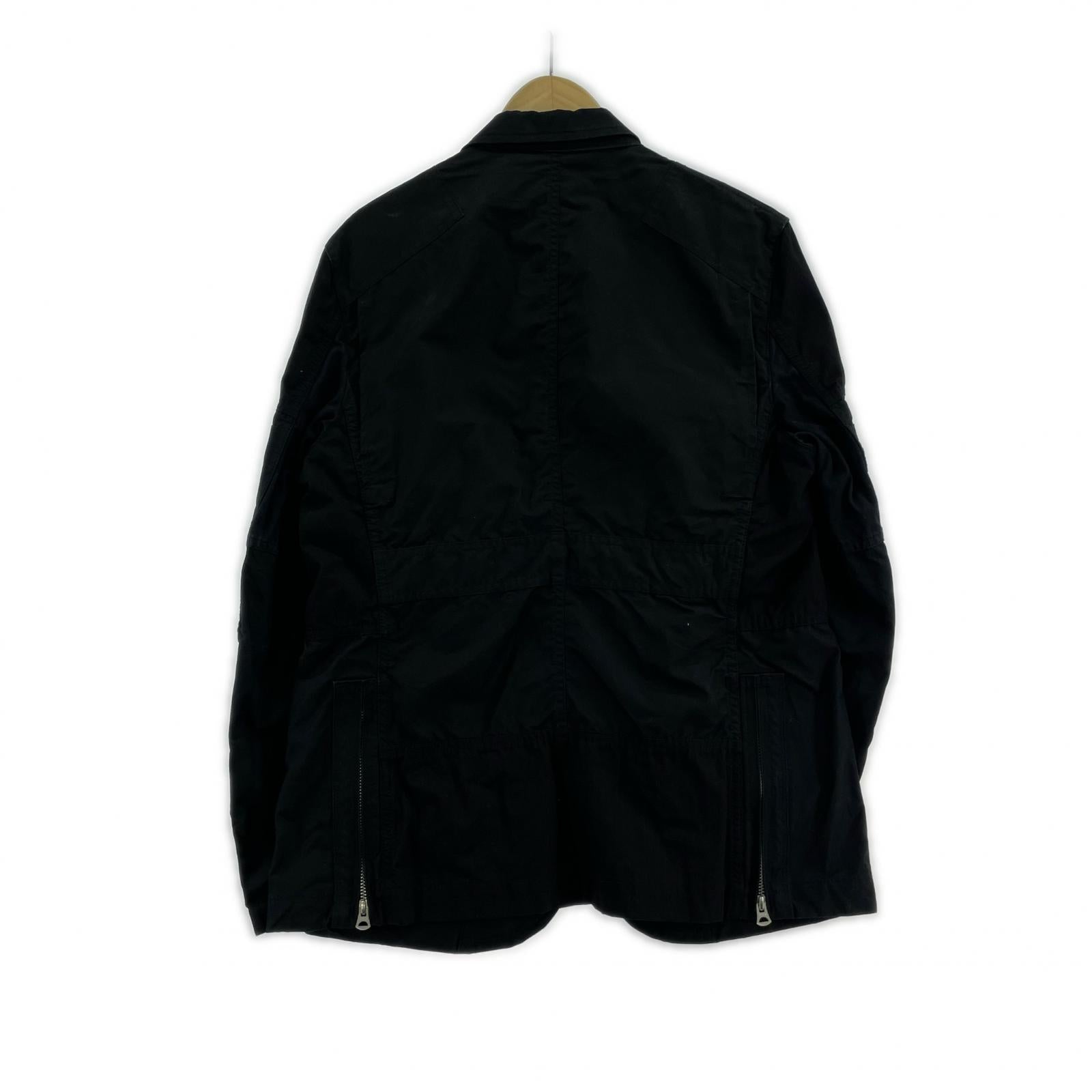 テーラードジャケット Zip Blazer Jacket BLK S S ブラック