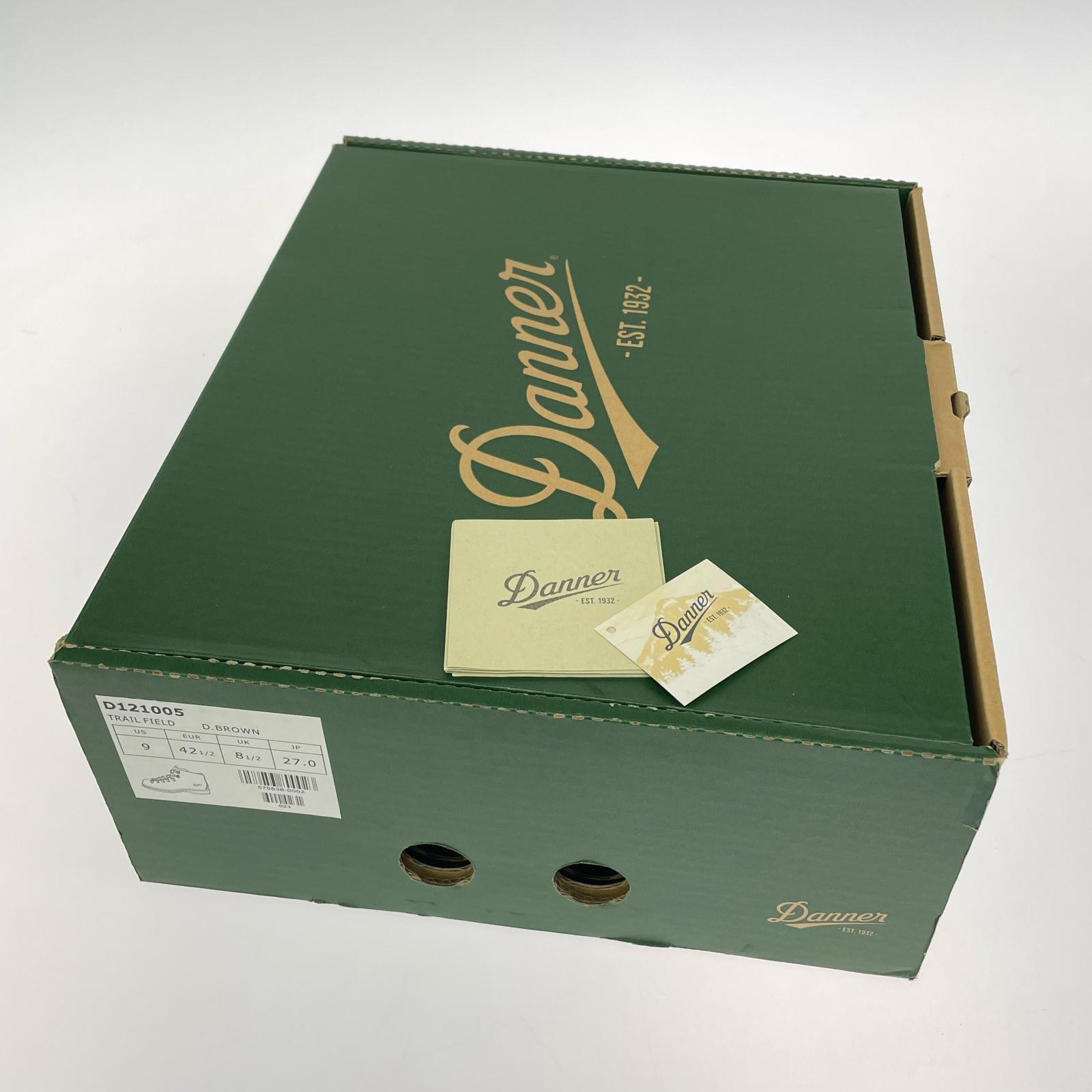 ブーツ TRAIL FIELD 27cm (US9 UK8 1/2 EU44) ブラウン
