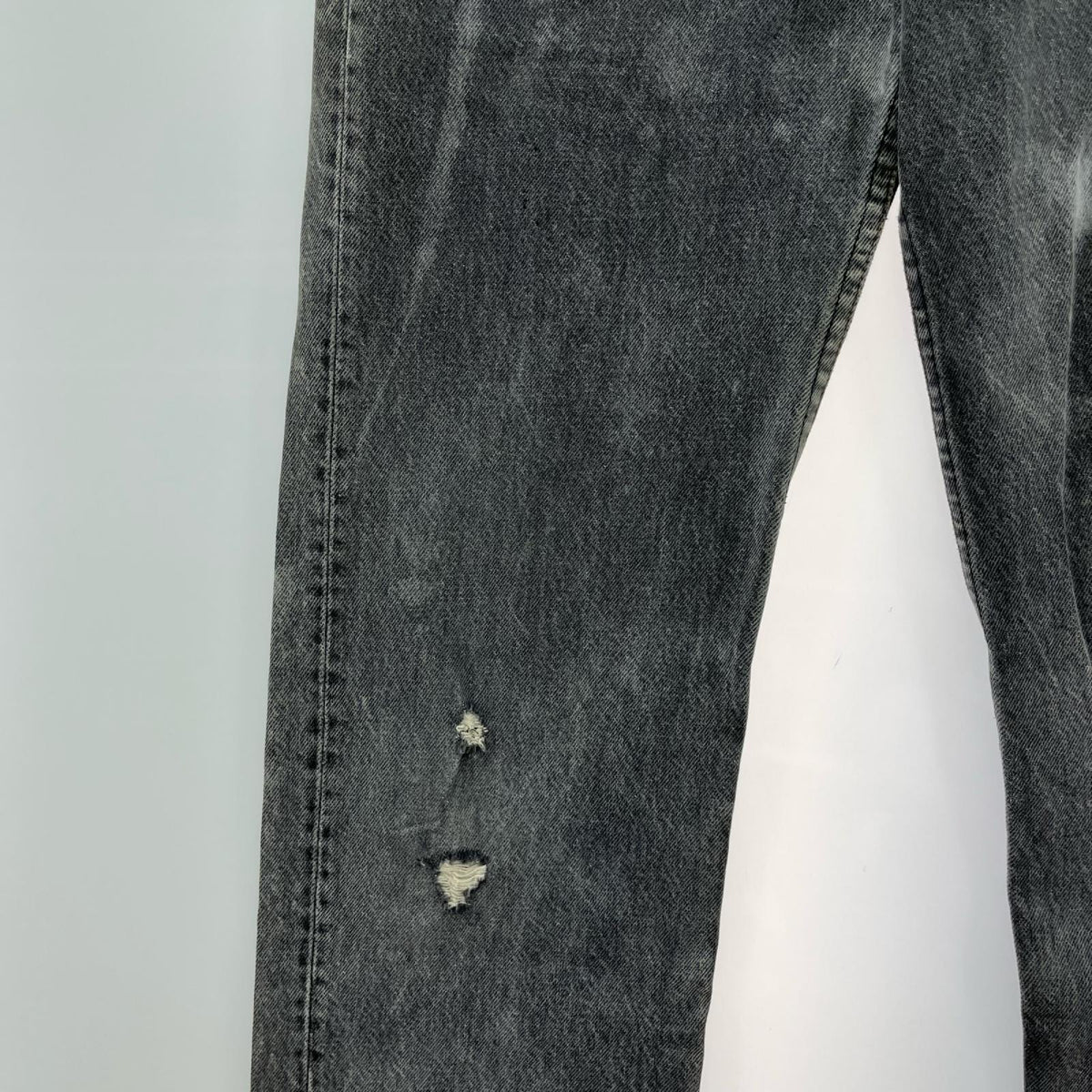 デニムパンツ 5759 裏553 ﾎﾞﾀﾝﾌﾗｲ ｸﾞﾚｰ グレー