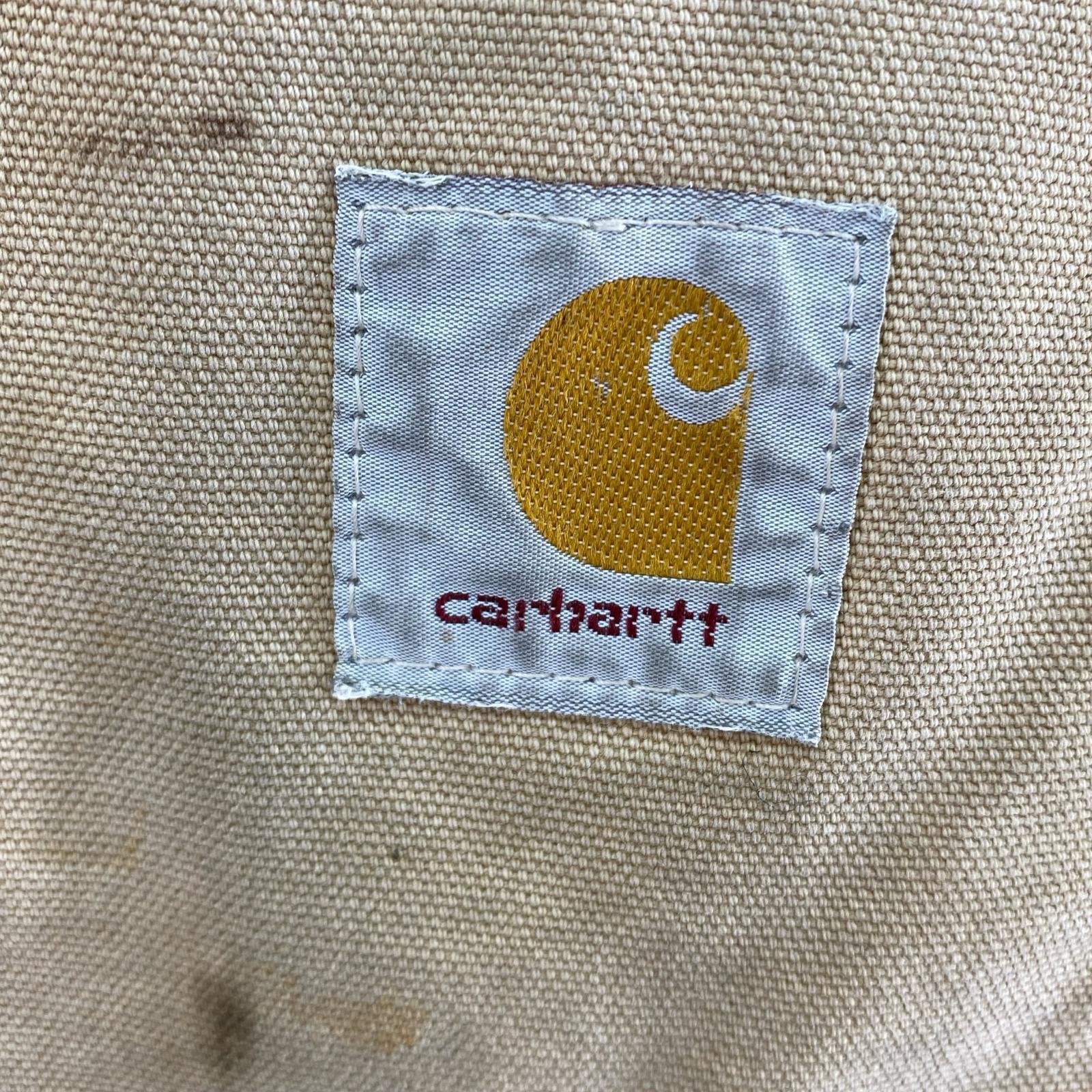 ジャケット Carhartt 70s~ 襤褸 ミシガンチョアコート XL程度 ベージュ ベージュ