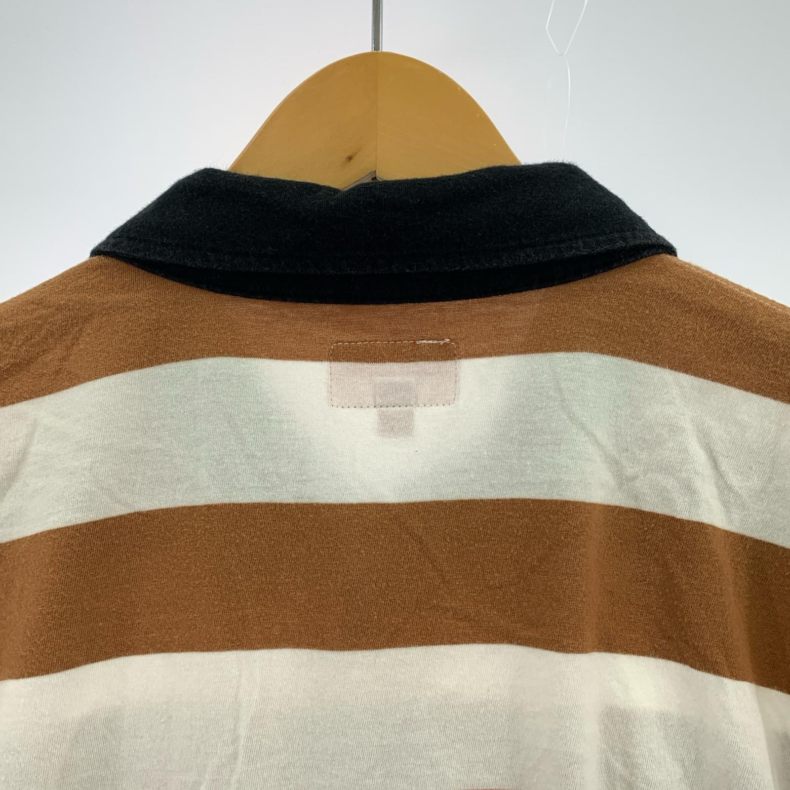 ポロシャツ 14SS Delivery Small Box 茶白 (L) L
