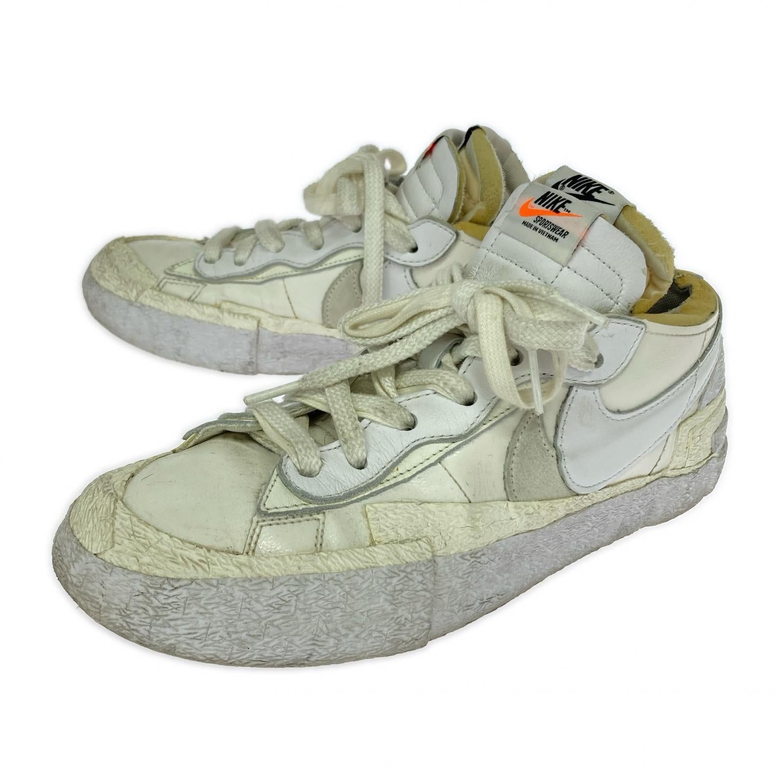 スニーカー ×SACAI BLAZER LOW_X 26.0cm 26cm (US8 UK7 1/2 EU42) ホワイト
