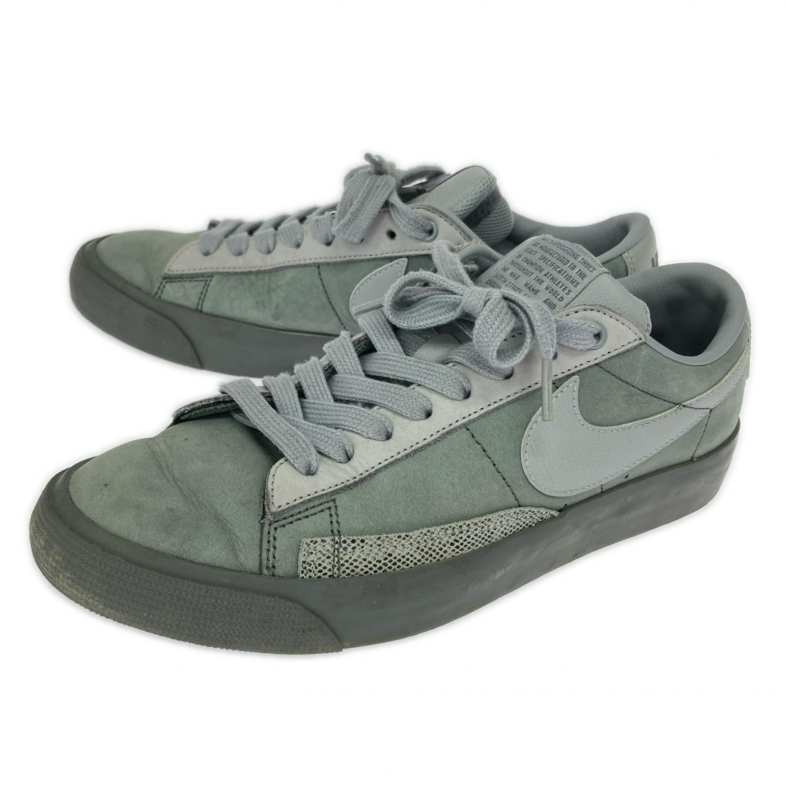 スニーカー ×FPAR ZOOM BLAZER LOW QS 26.0cm 26cm (US8 UK7 1/2 EU42) グレー
