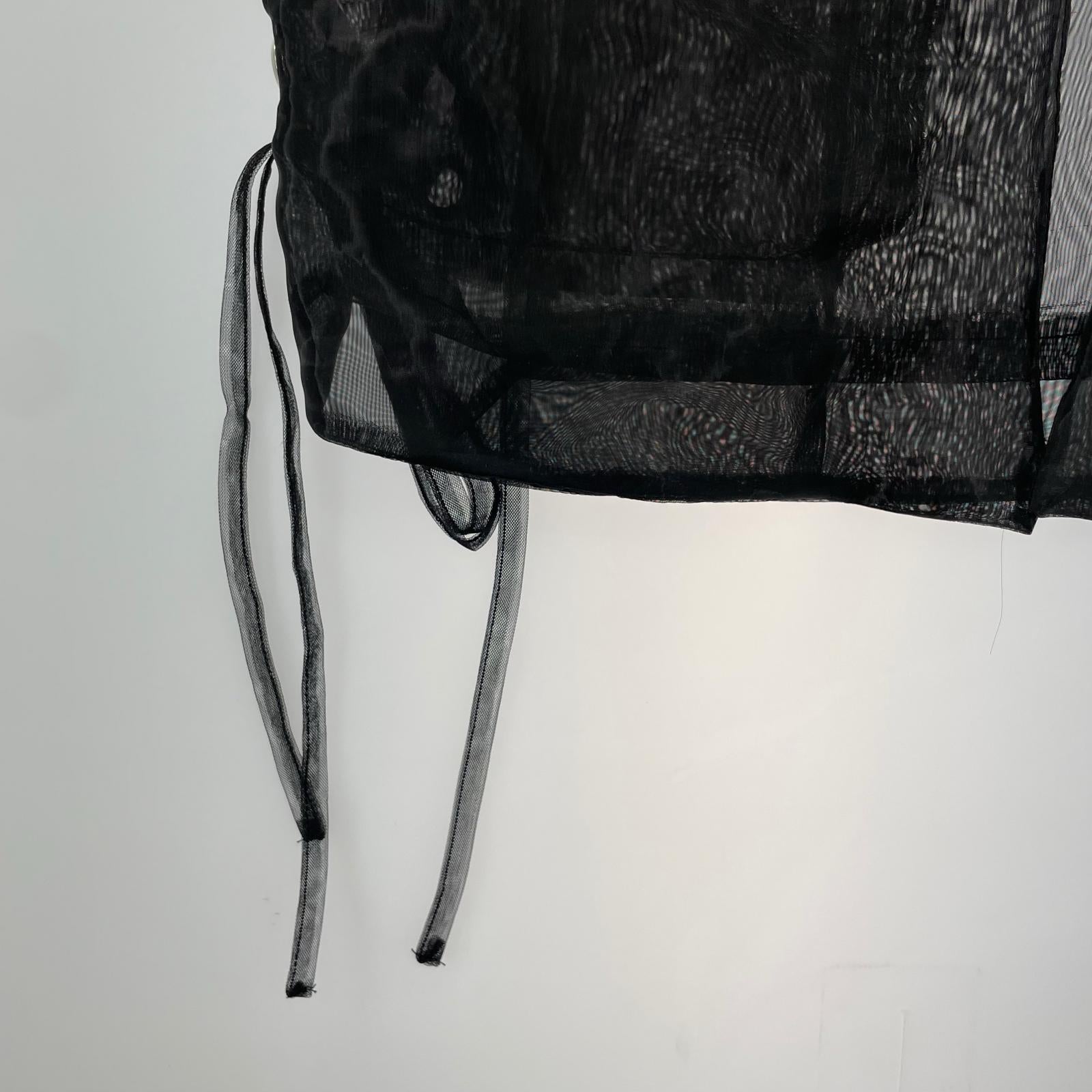 長袖シャツ Knuth Marf undulate gillet KM23SUG01 フリー ブラック