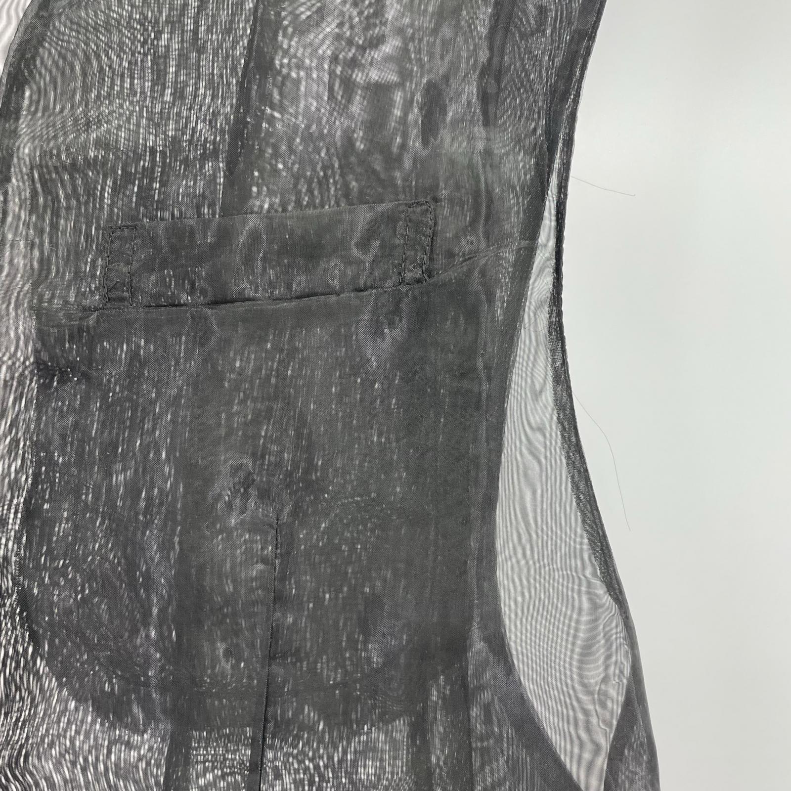 長袖シャツ Knuth Marf undulate gillet KM23SUG01 フリー ブラック