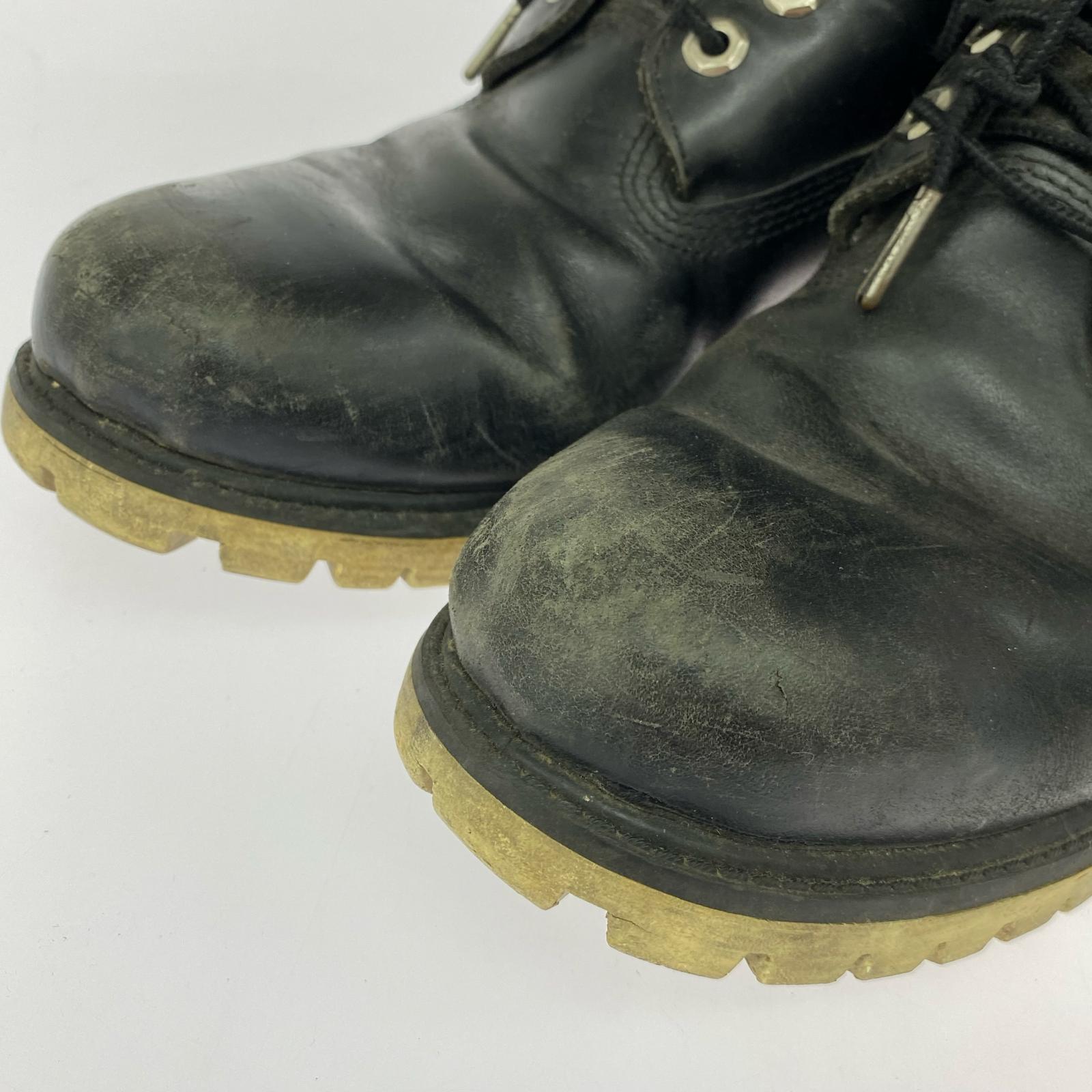 ブーツ ×STUSSY 6INCH PREMIUM BOOTS UK8.5 黒 ブラック