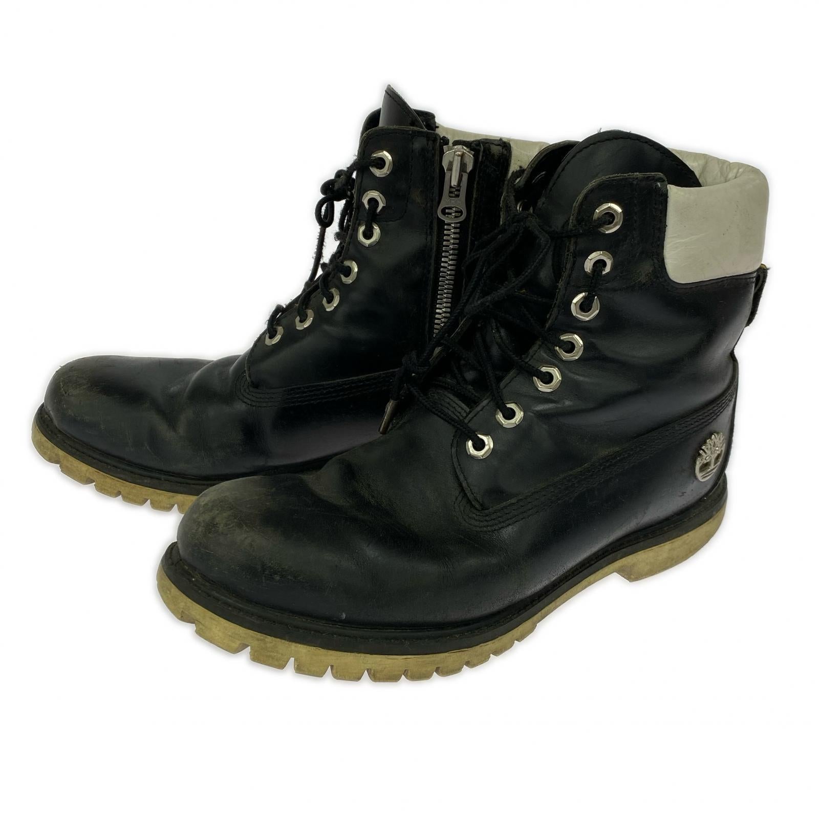 ブーツ ×STUSSY 6INCH PREMIUM BOOTS UK8.5 黒 ブラック