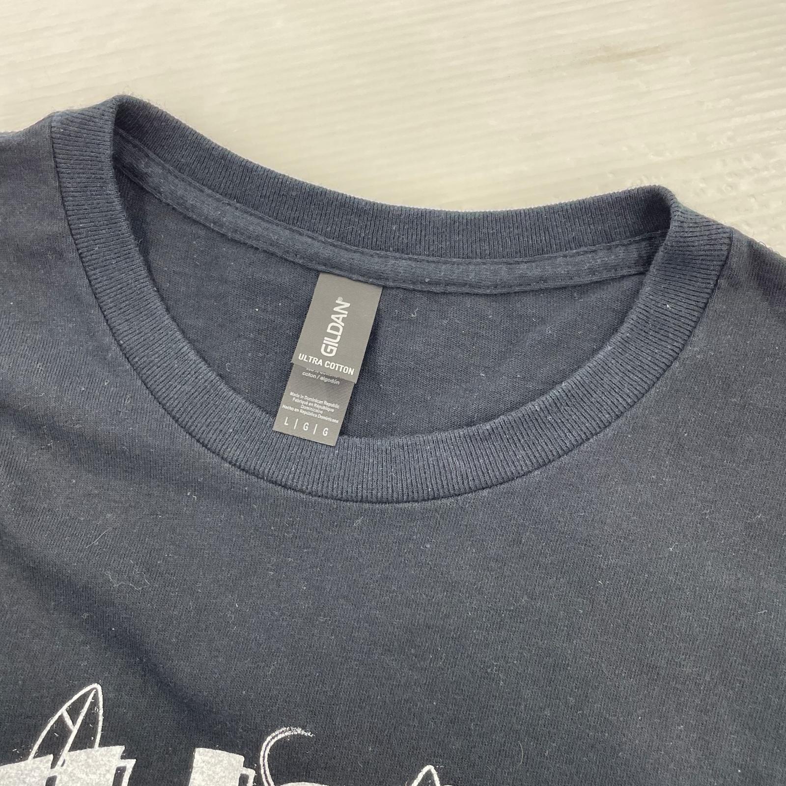 半袖Ｔシャツ FUCK MY LIFE グラフィックTシャツ 黒 L ブラック