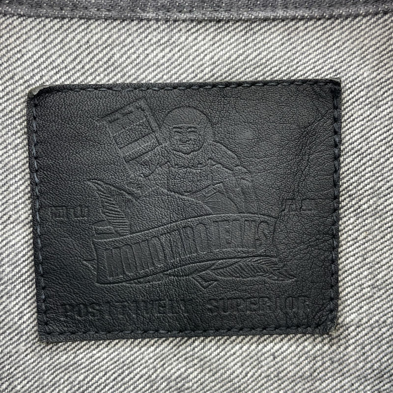 デニムジャケット MOMOTARO JEANS 14oz 3rd MXOT1101 (L) L ブラック