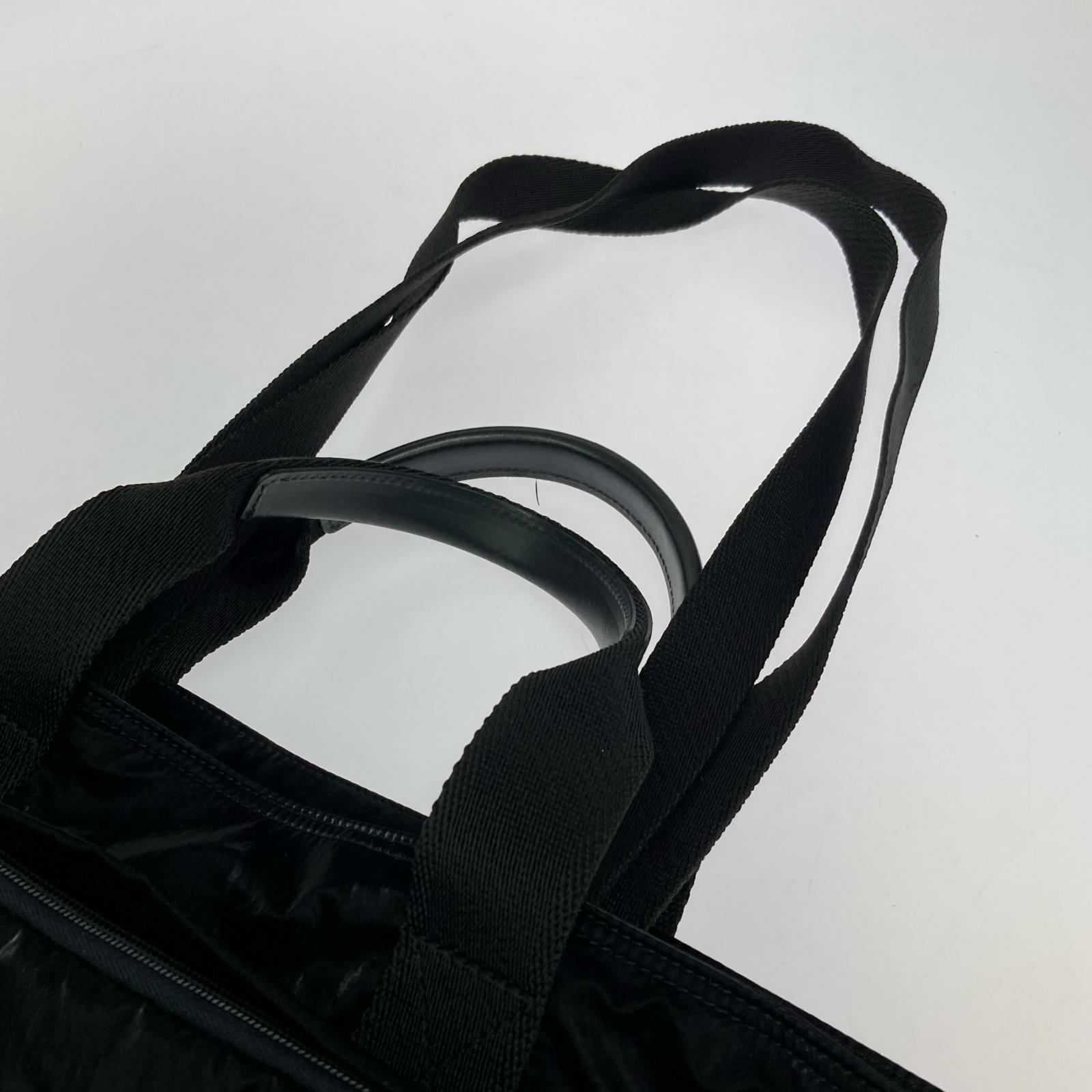 その他バッグ 裏レオパード柄トートバッグ 黒 ブラック