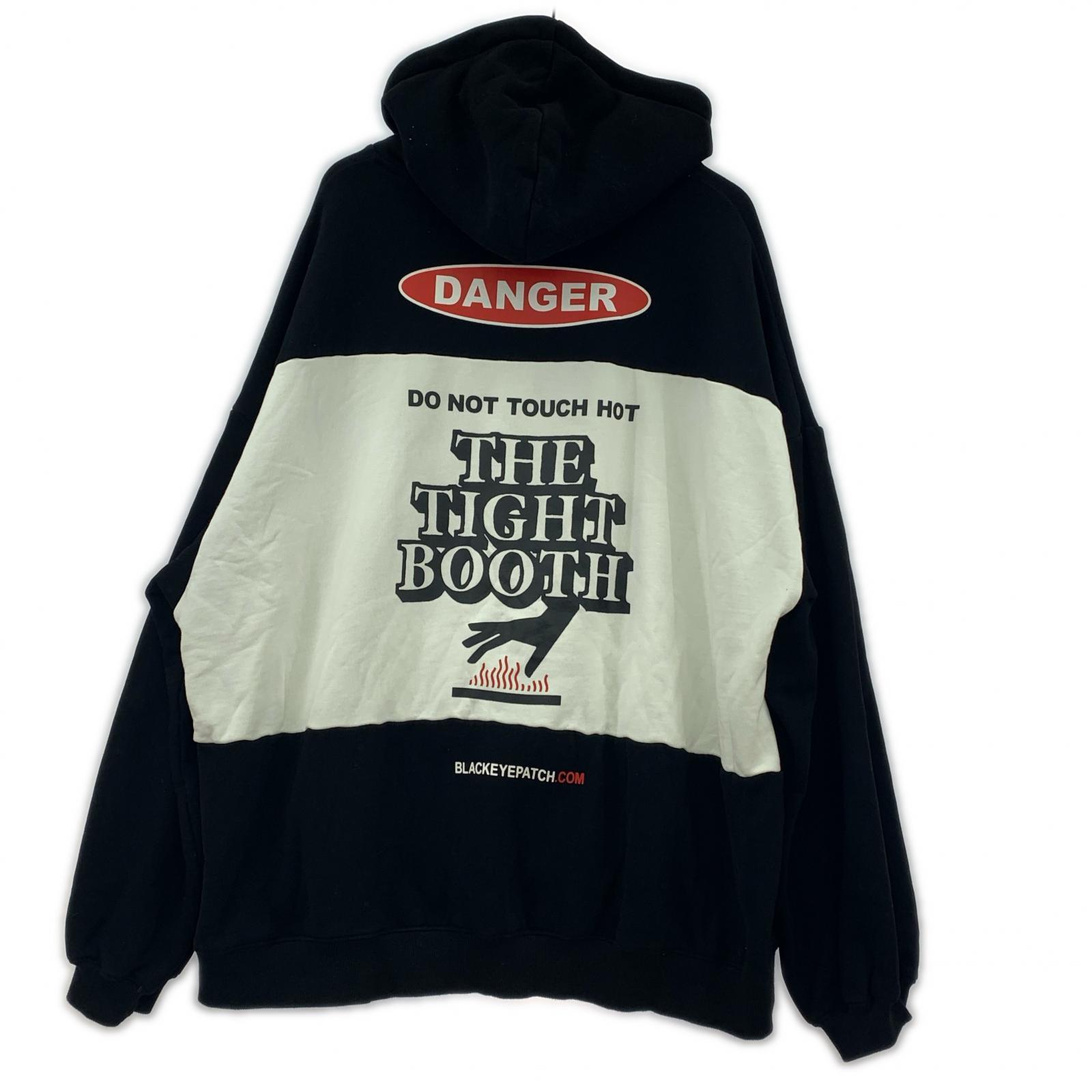 パーカー ×Black Eye Patch DANGER LABEL HOODIE XL ブラック