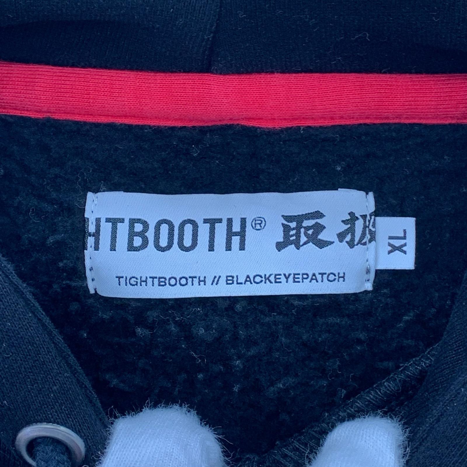 パーカー ×Black Eye Patch DANGER LABEL HOODIE XL ブラック