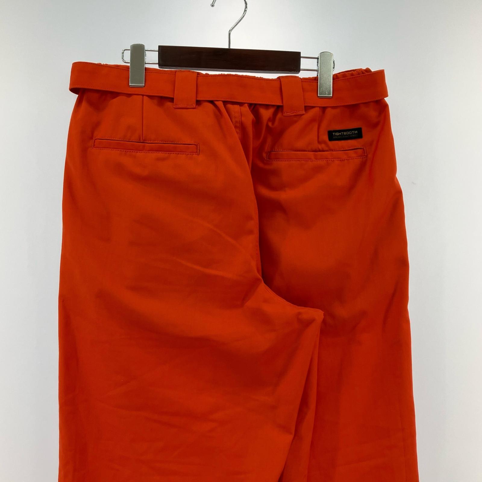 パンツ BAGGY SLACKS L ORG L オレンジ
