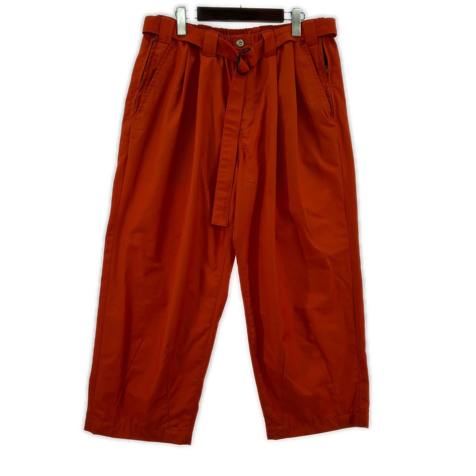 パンツ BAGGY SLACKS L ORG L オレンジ