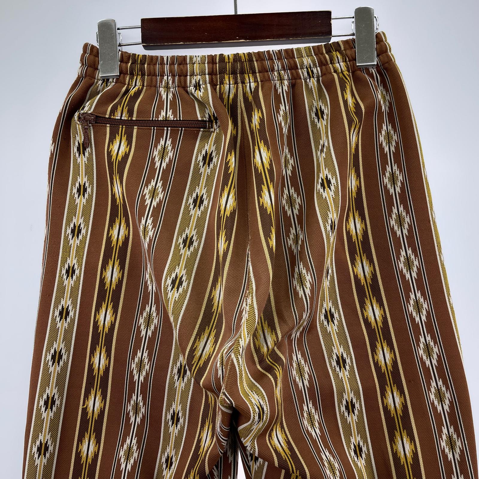パンツ Poly Jacquard/ブラウン ブラウン